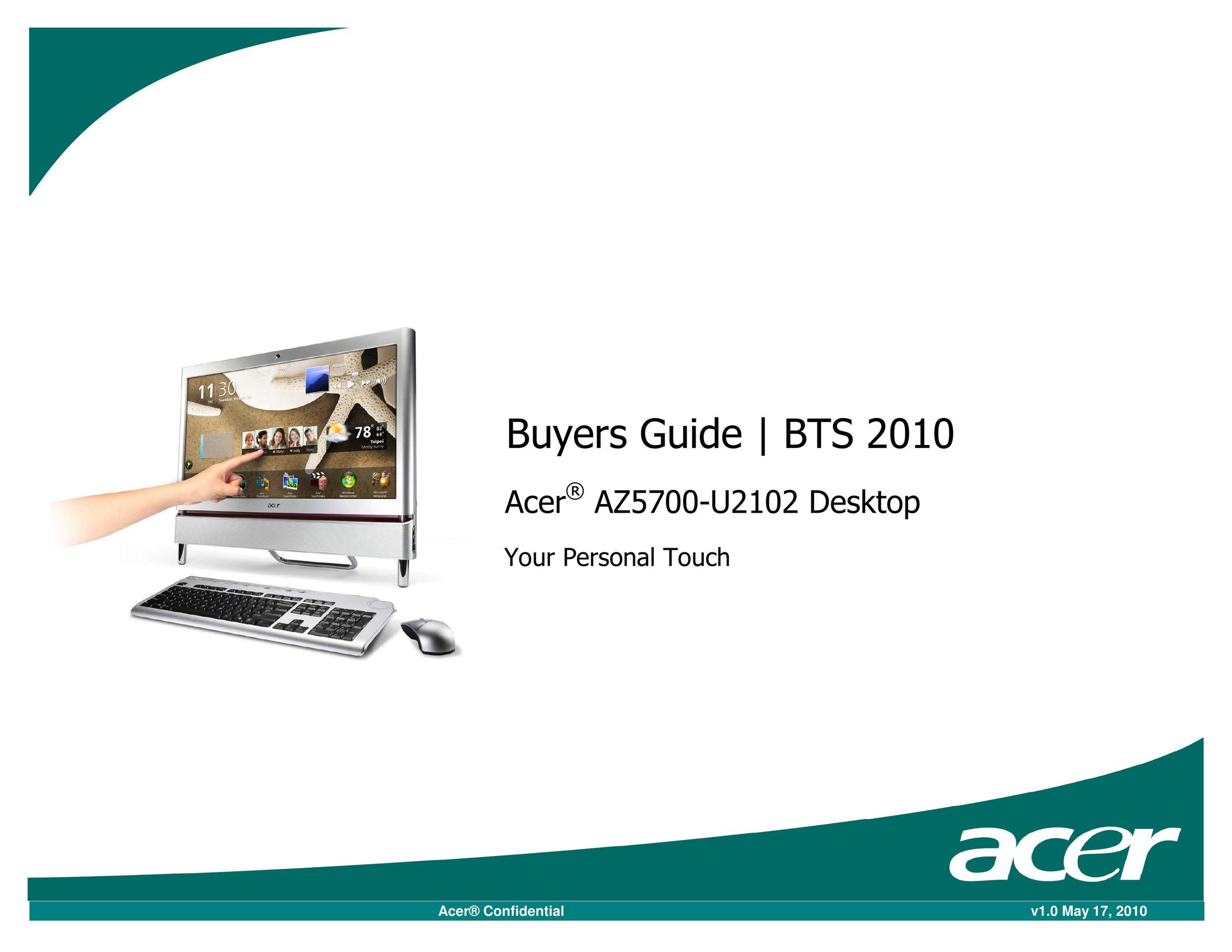 Acer BTS 2010 Personal Computer User Manual