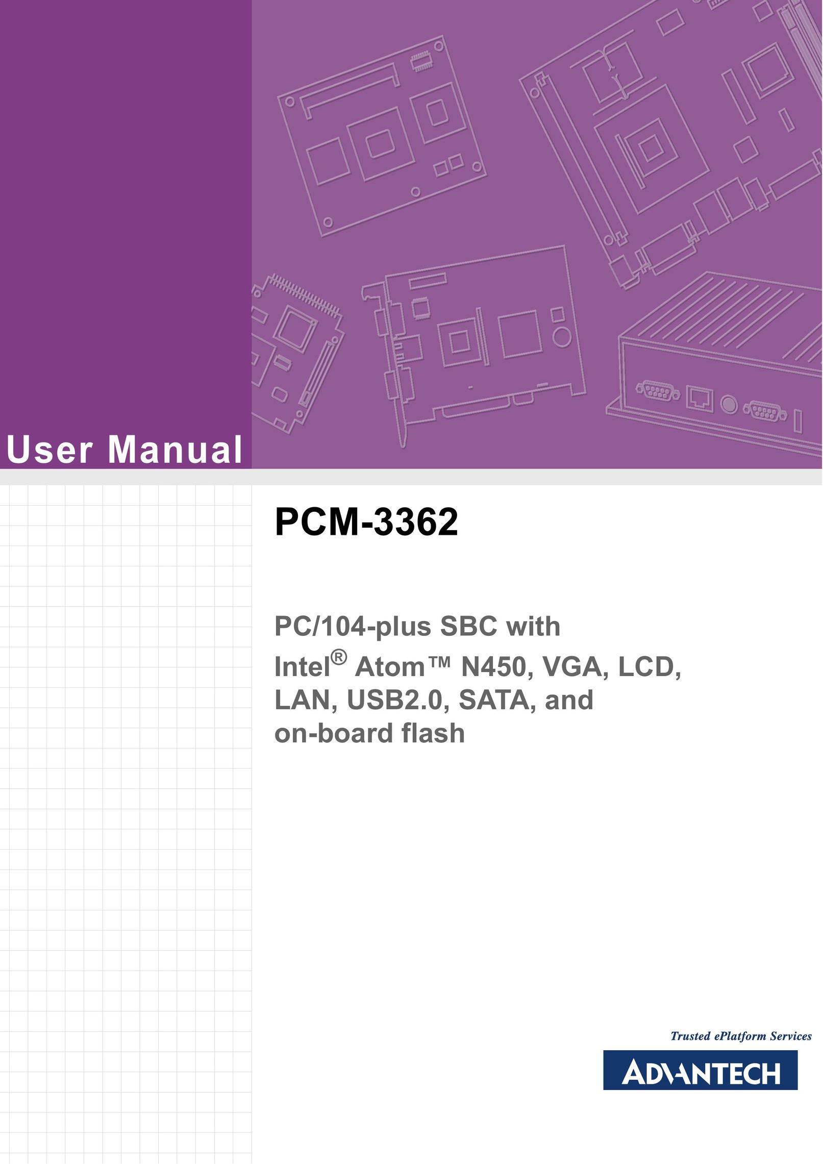 Advantech PCM-3362 Personal Computer User Manual