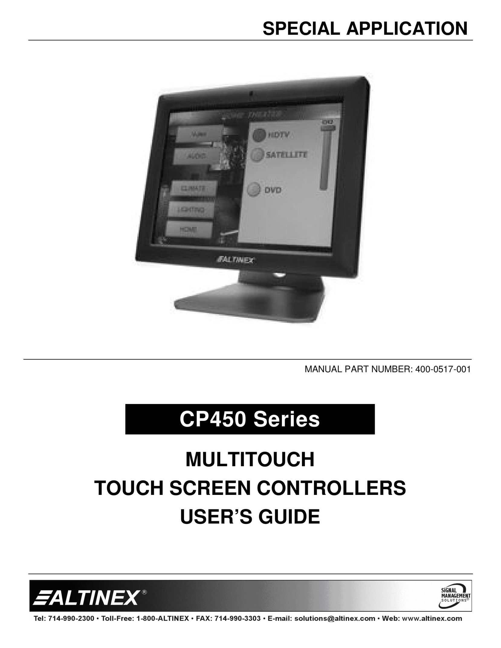 Altinex CP450 Series Personal Computer User Manual