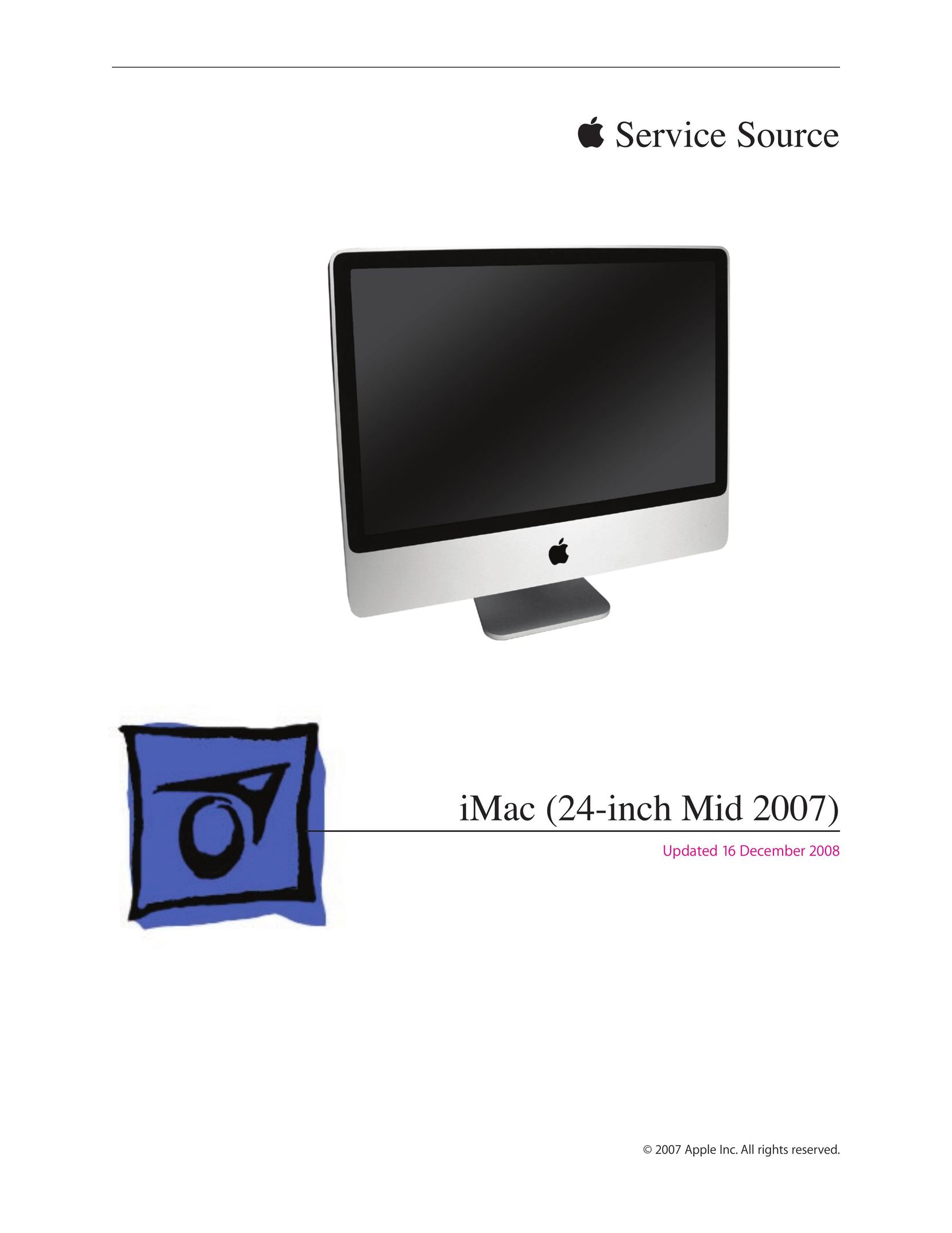 Apple 24-inch mid 2007 Personal Computer User Manual