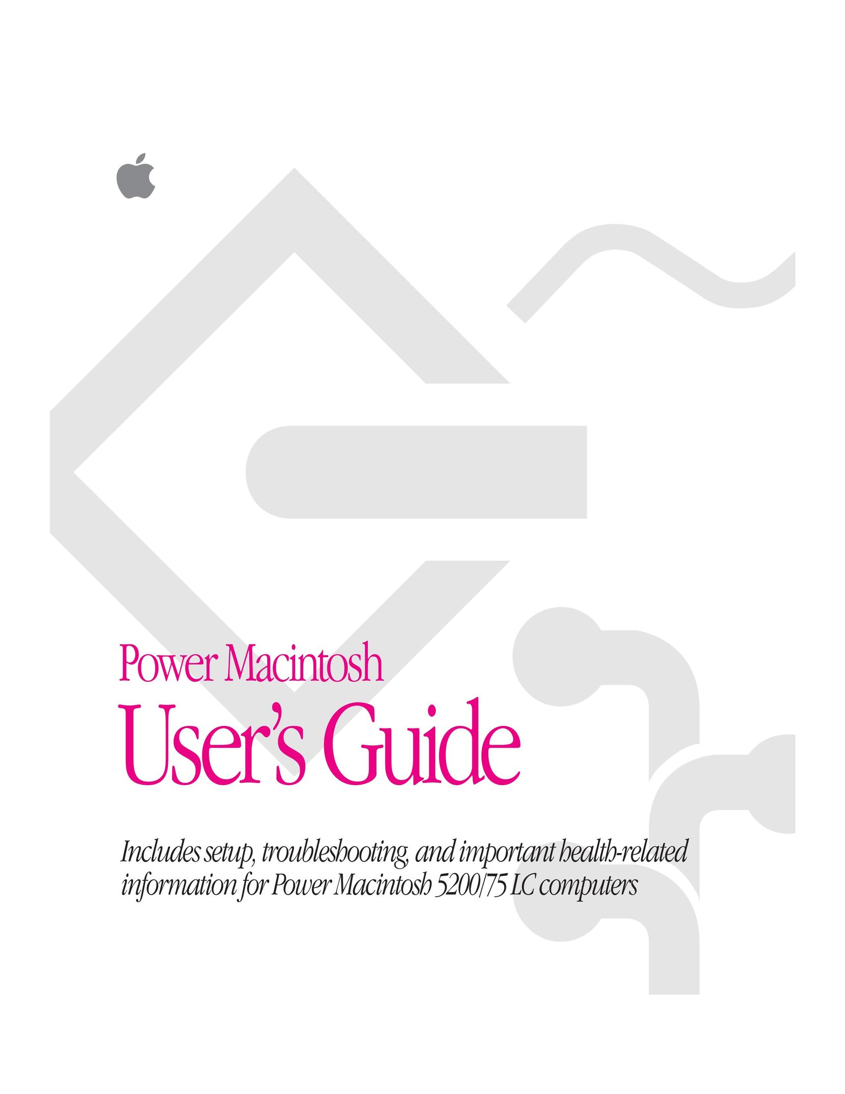 Apple 5200 LC Personal Computer User Manual