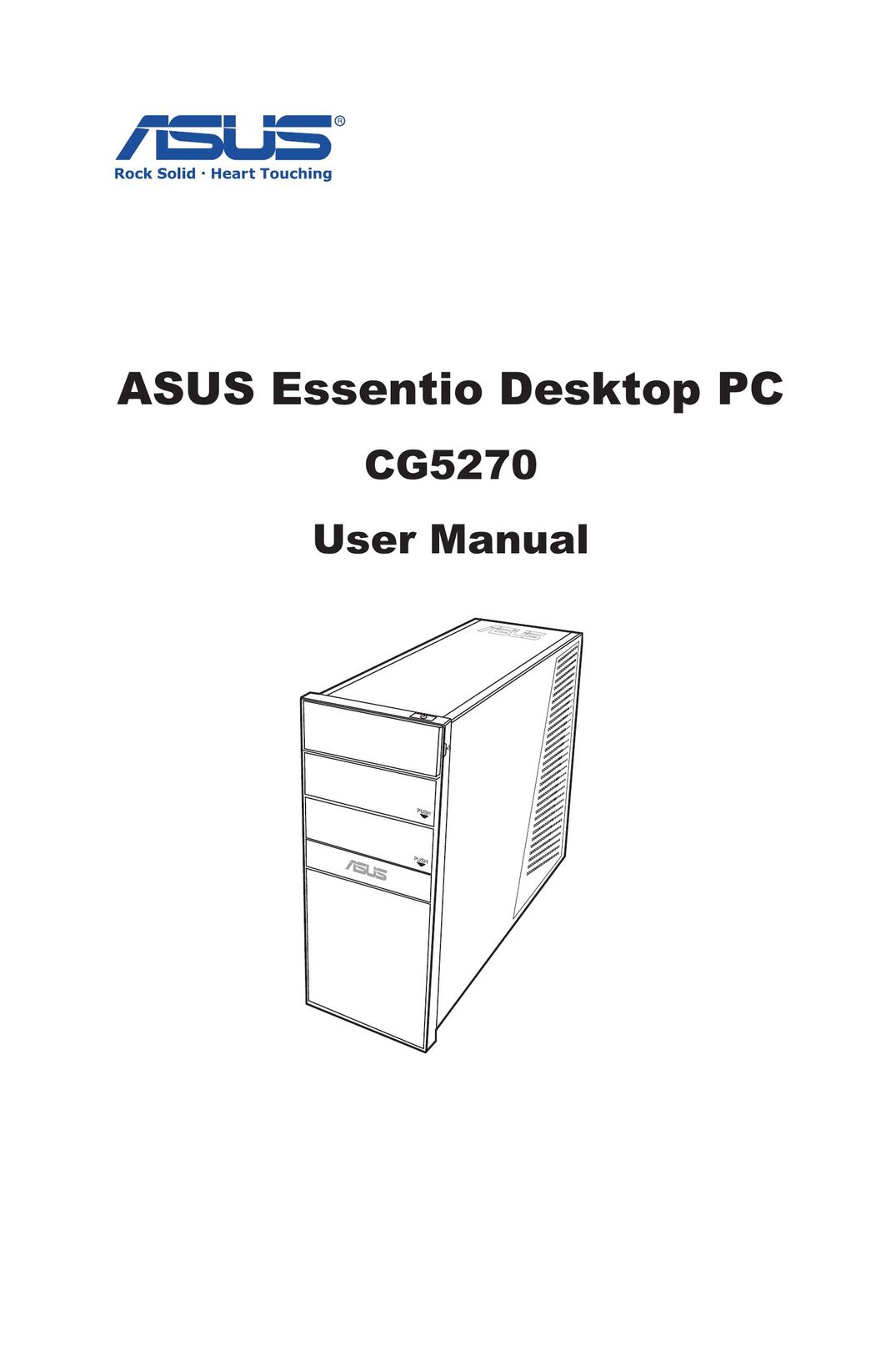 Asus CG5270-BP003 Personal Computer User Manual
