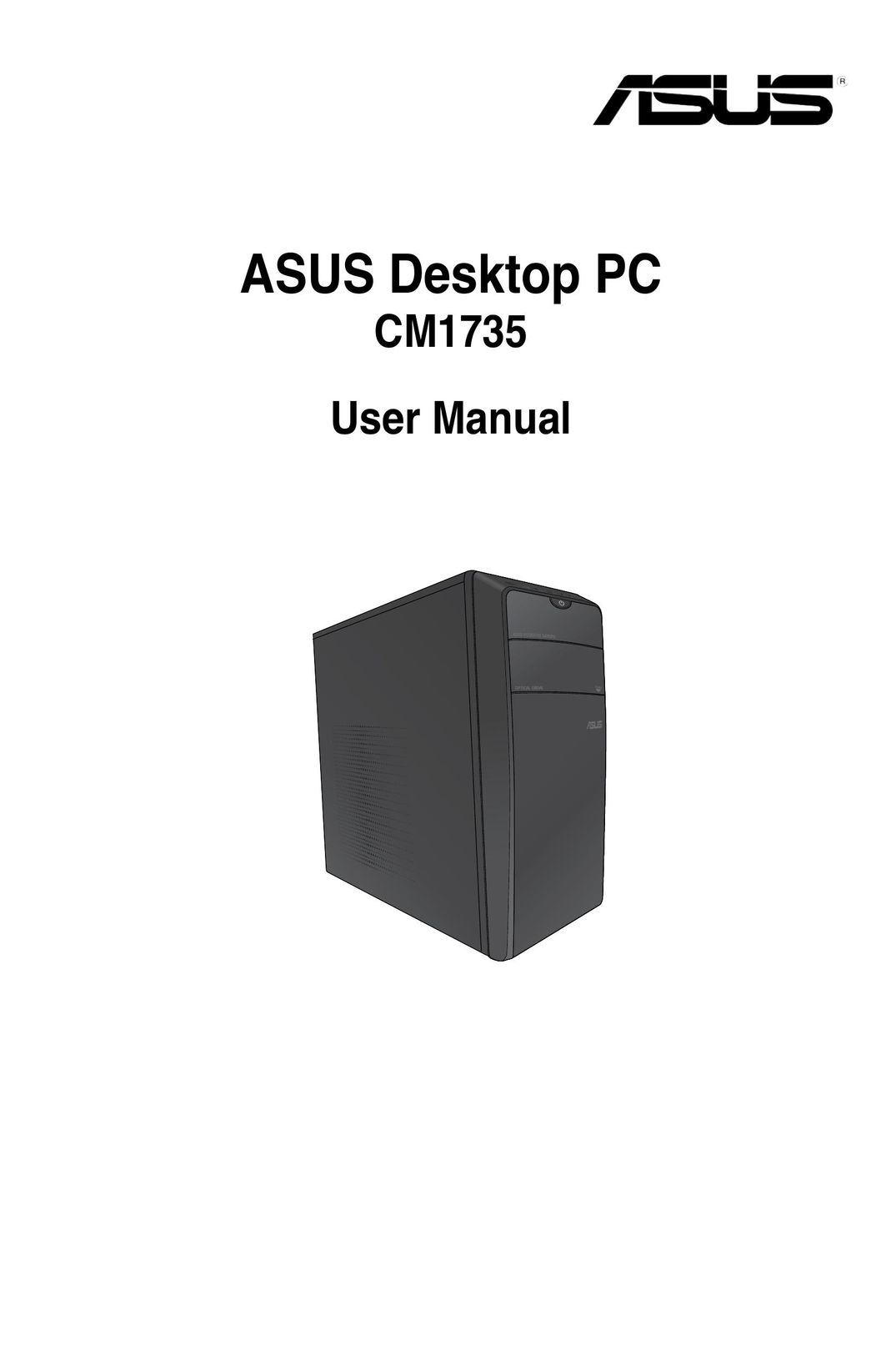Asus CM1735-US005S Personal Computer User Manual