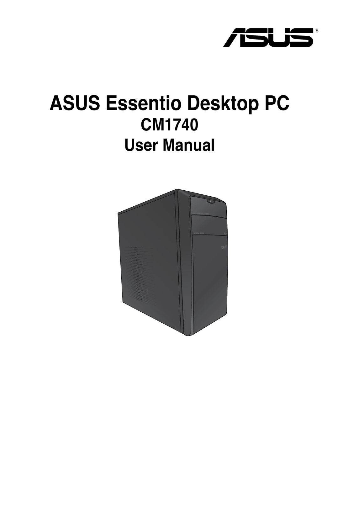 Asus CM1740 Personal Computer User Manual