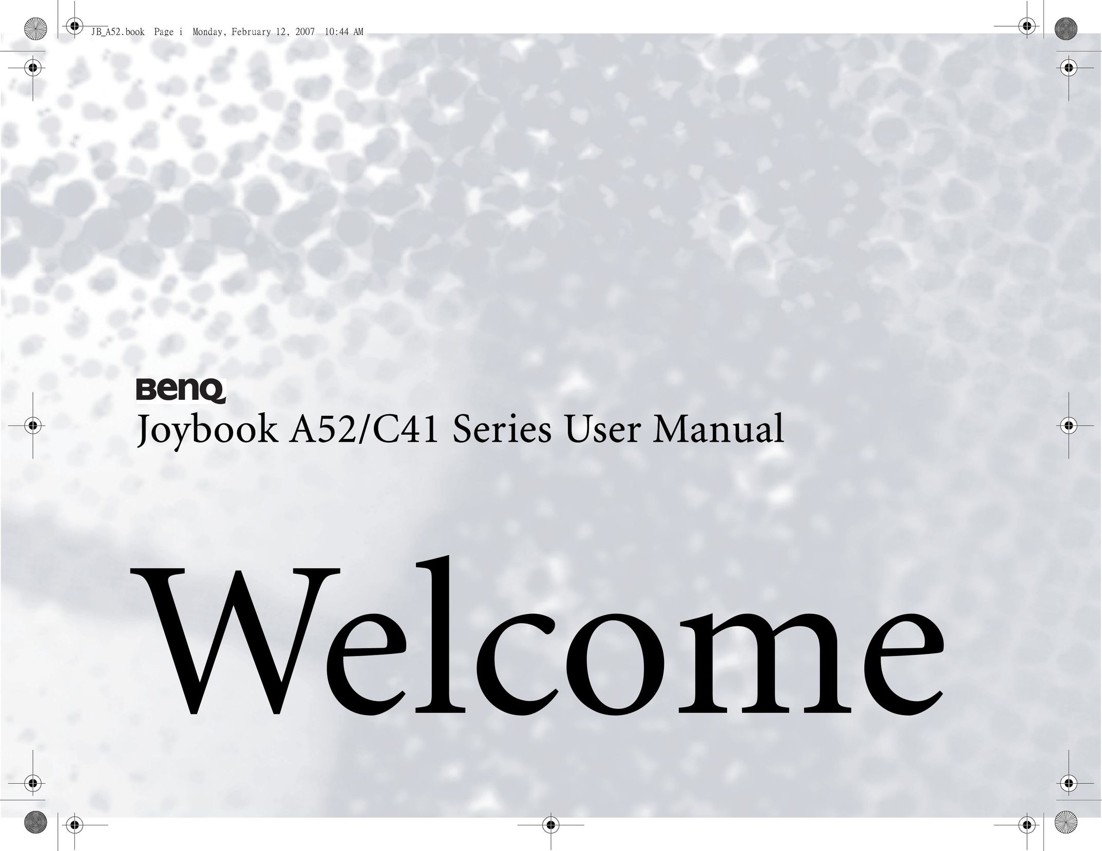 BenQ Joybook Personal Computer User Manual