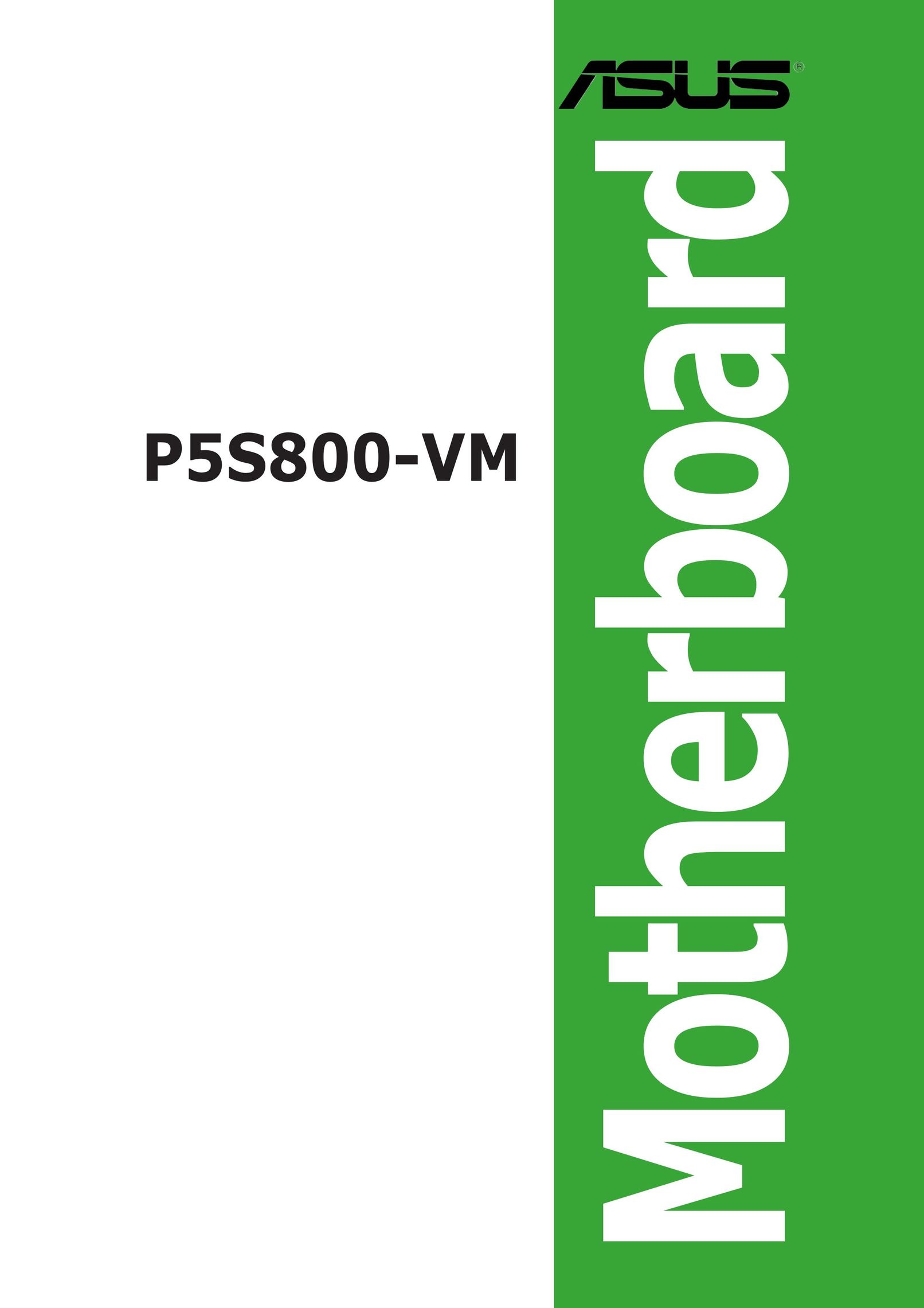 Bolens P5S800-VM Personal Computer User Manual