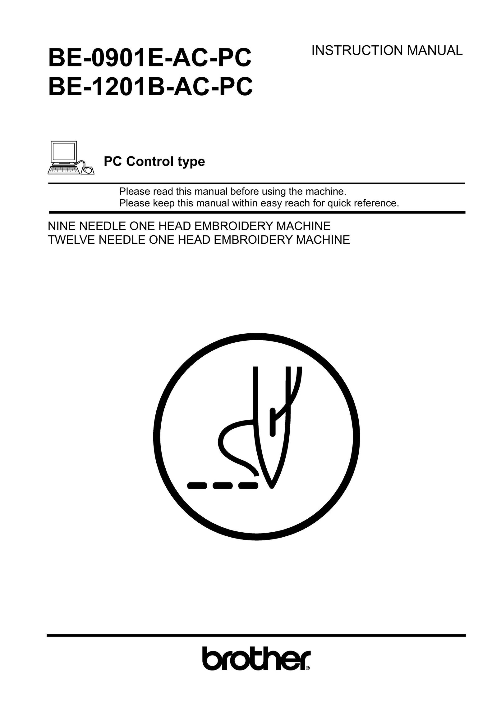 Brother BE-0901E-AC-PC Personal Computer User Manual
