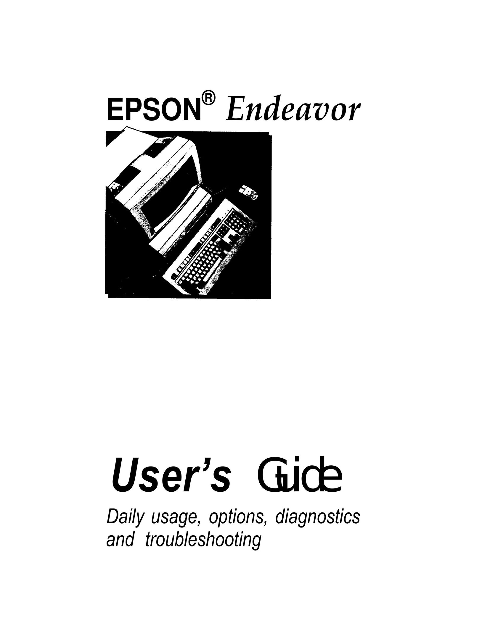 Epson Endeavor Personal Computer User Manual