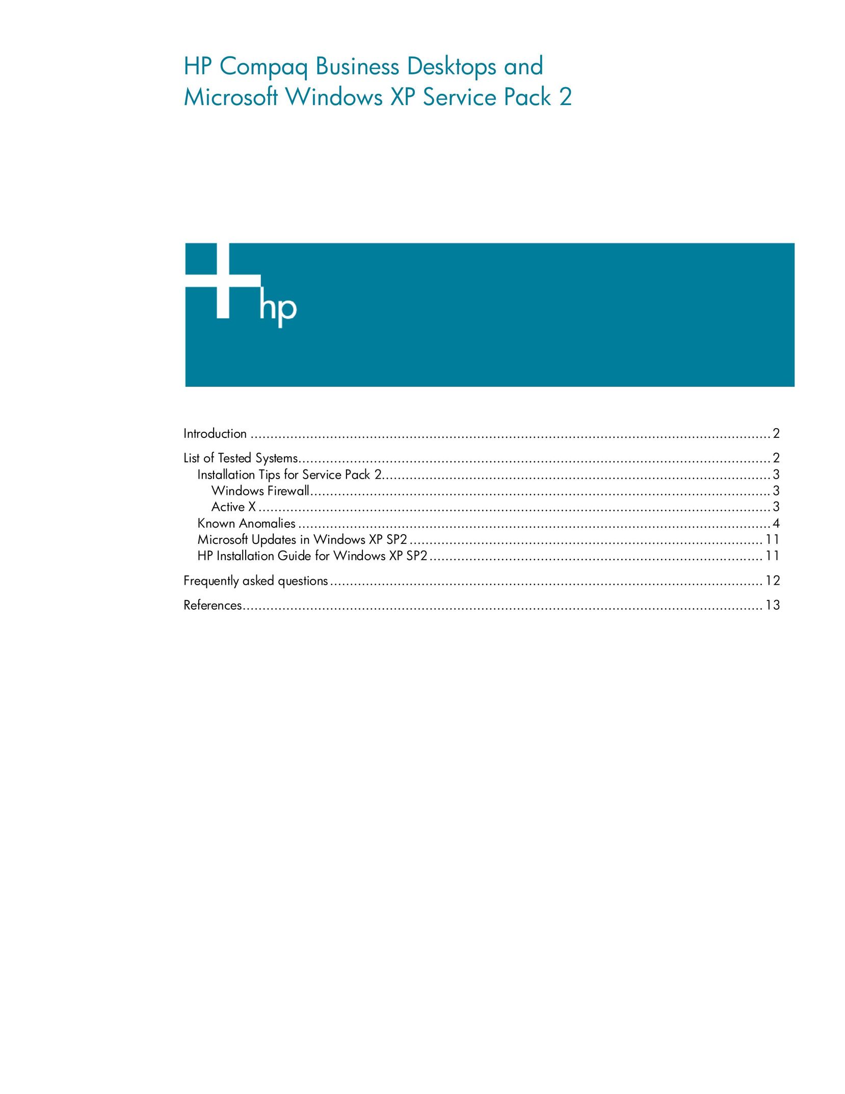 HP (Hewlett-Packard) 2 Personal Computer User Manual