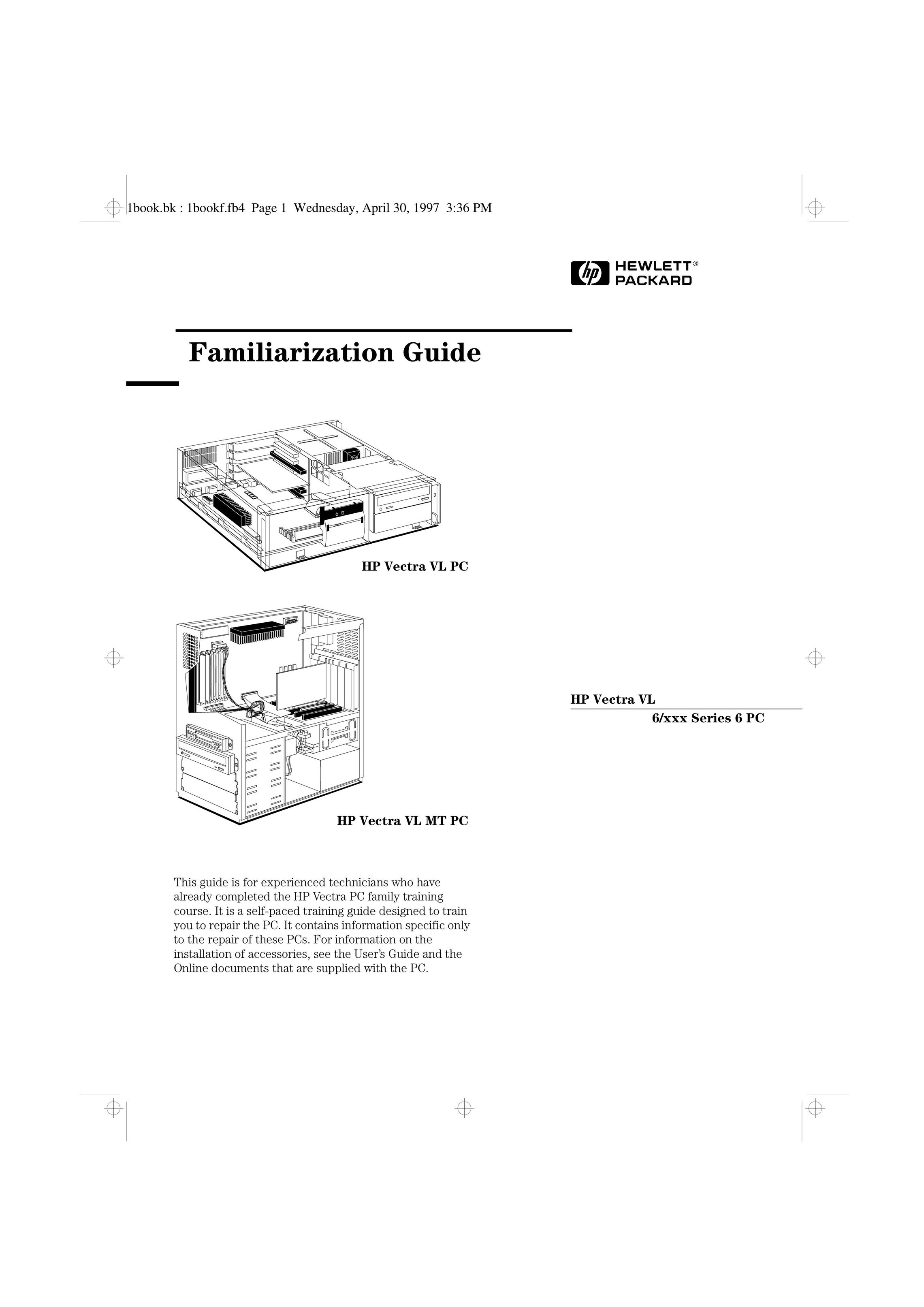 HP (Hewlett-Packard) 6 PC Personal Computer User Manual