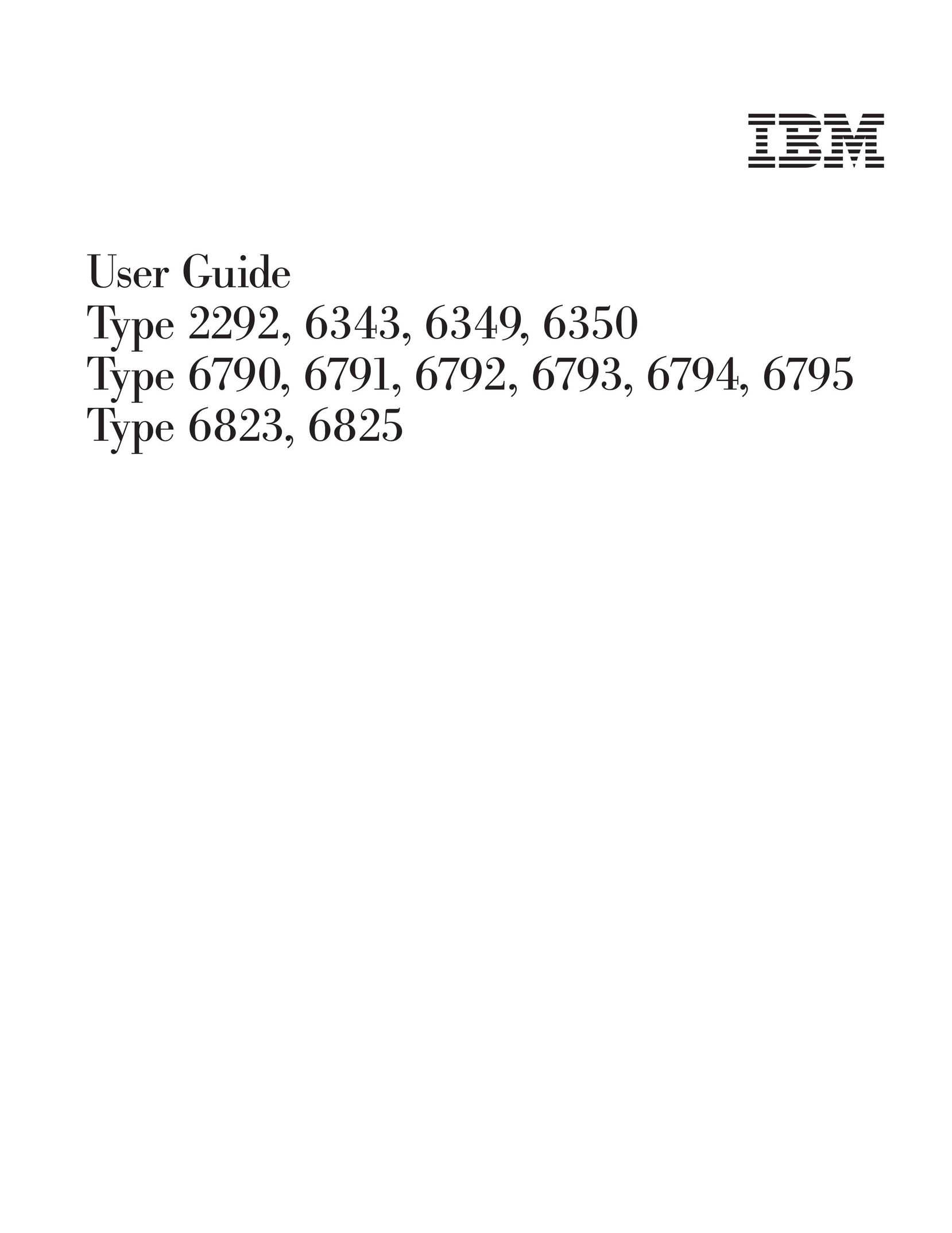 IBM Partner Pavilion 6343 Personal Computer User Manual