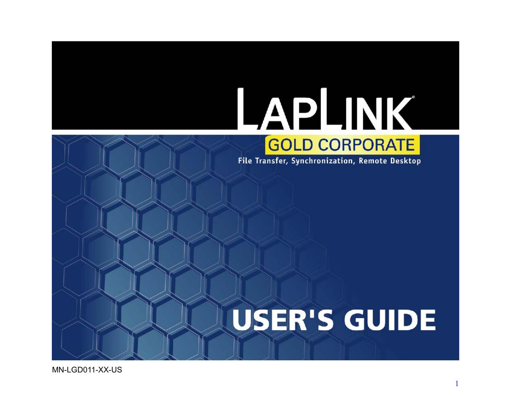 LapLink MN-LGD011-XX-US Personal Computer User Manual