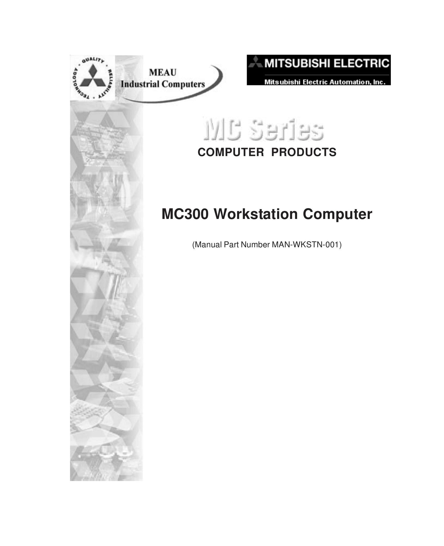 Mitsubishi Electronics MC300 Personal Computer User Manual