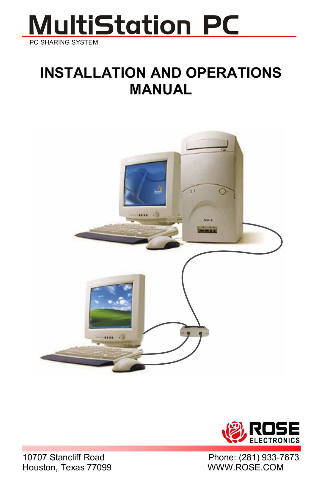 Rose electronic MultiStation Personal Computer User Manual
