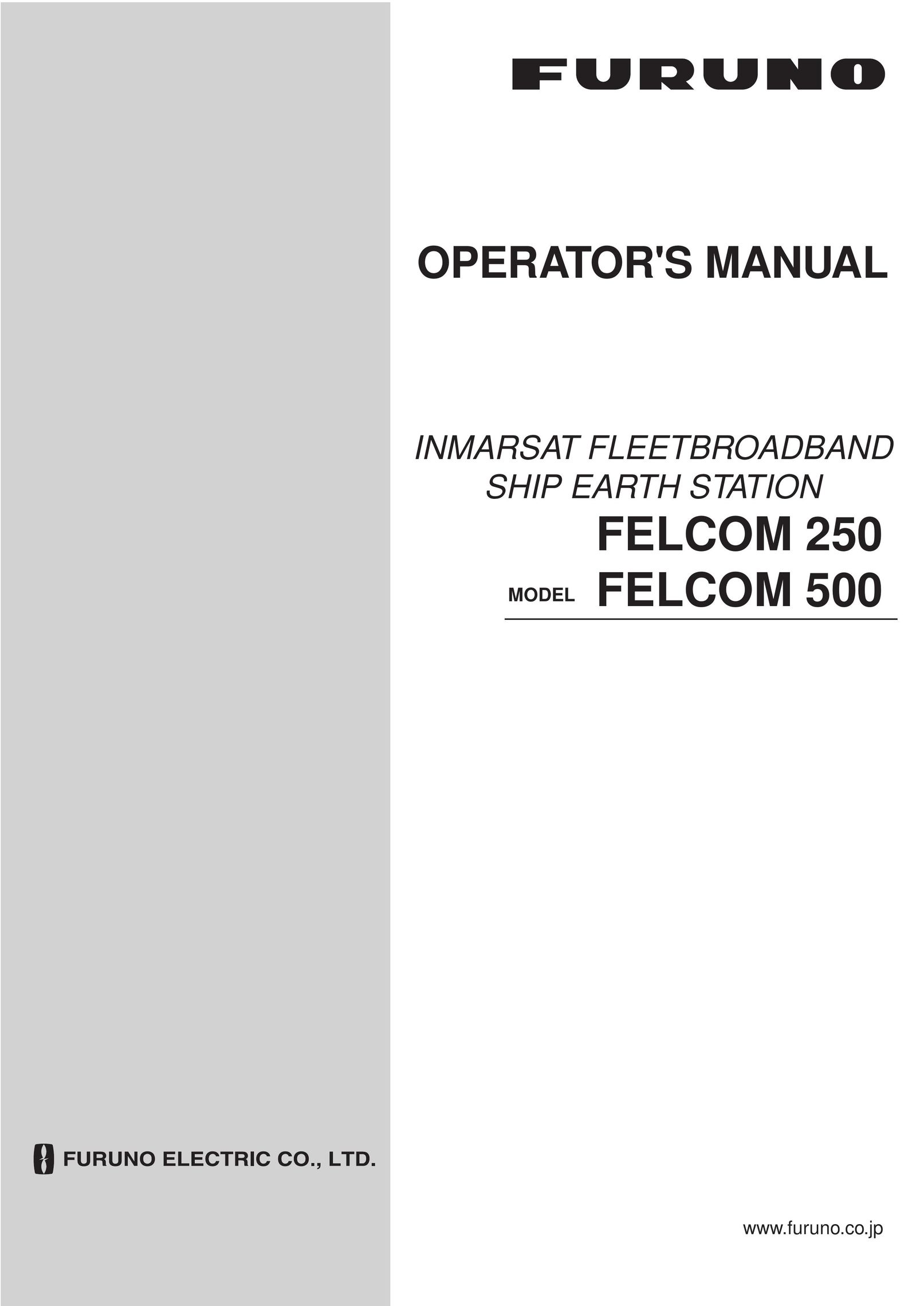 Furuno FELCOM250 Postal Equipment User Manual