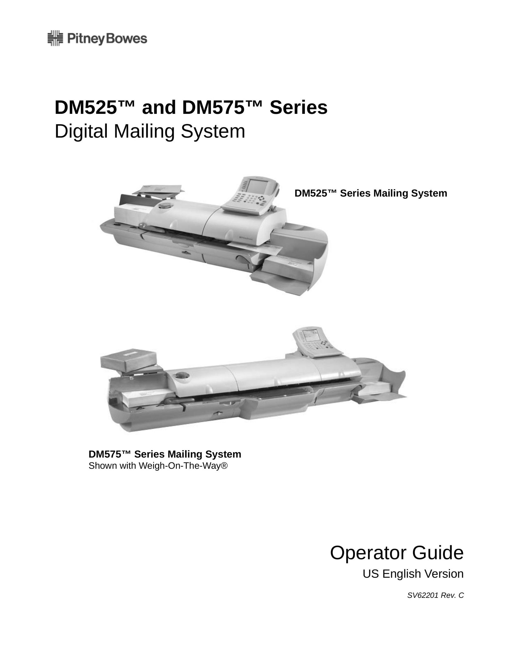 Pitney Bowes DM525 Postal Equipment User Manual