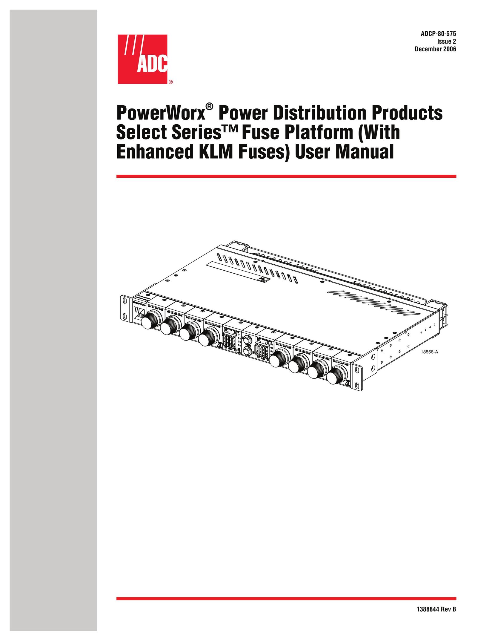 ADC Power Distribution Power Supply User Manual