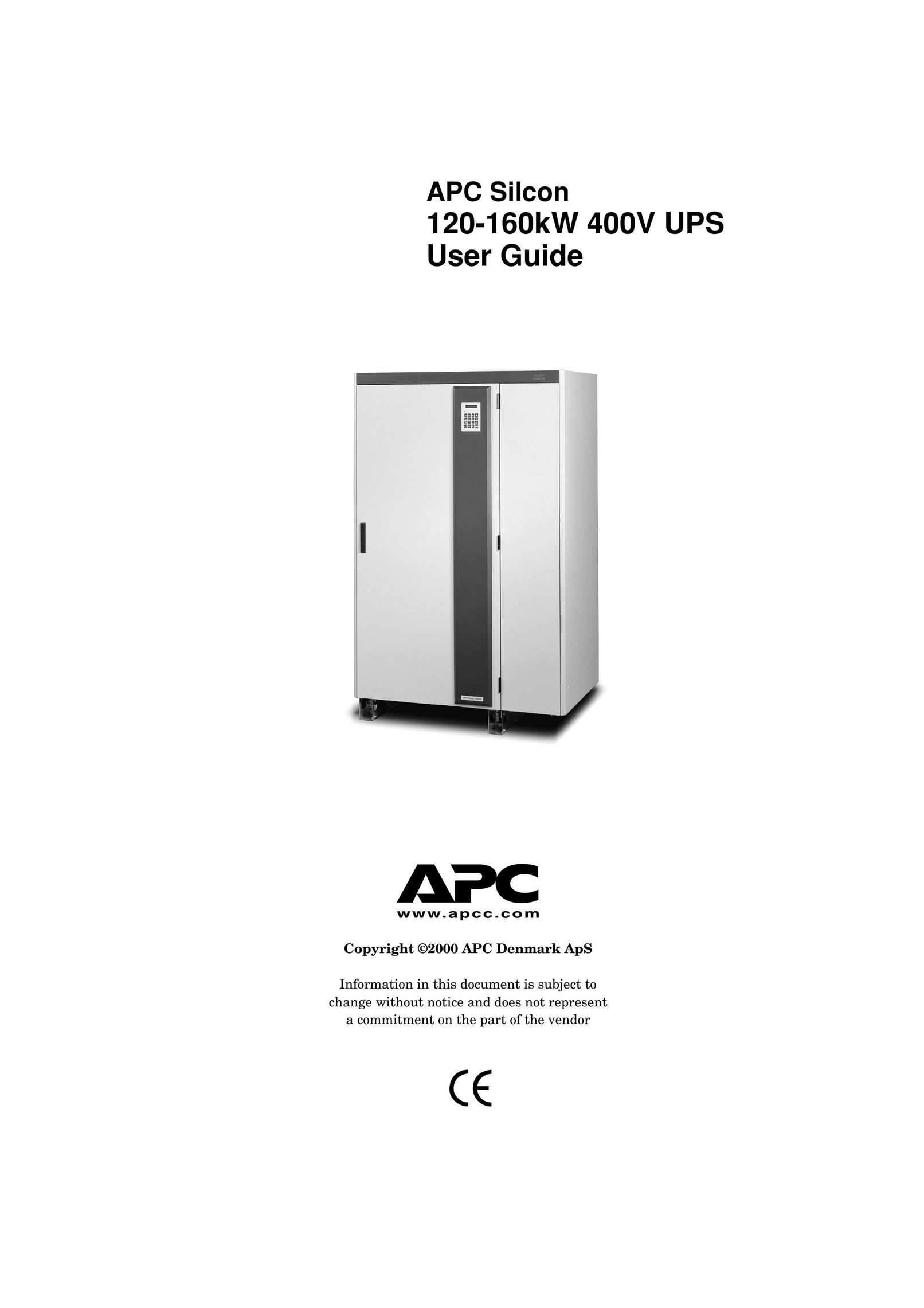 American Power Conversion 120-160kW Power Supply User Manual