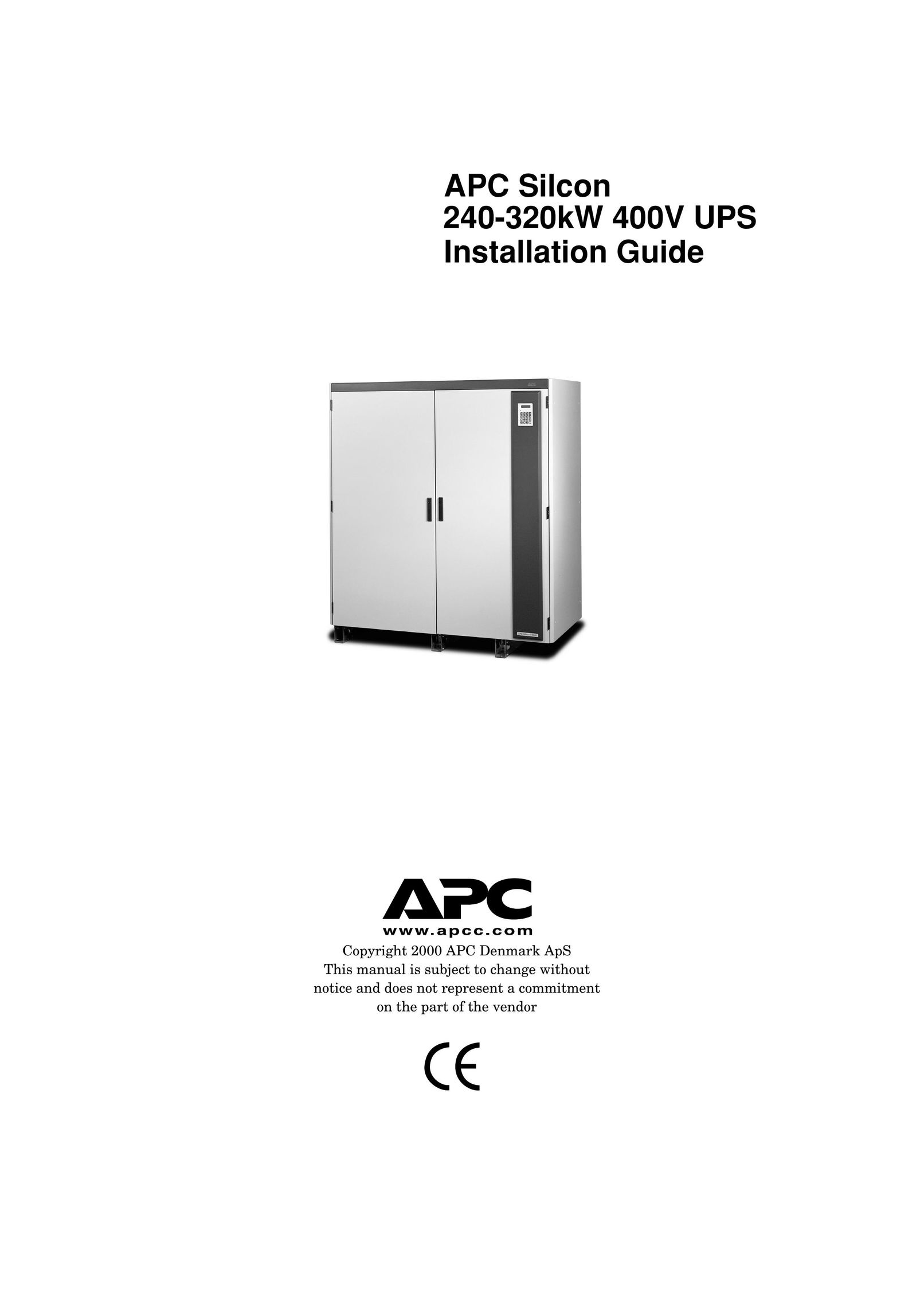 American Power Conversion 240-320kW 400V Power Supply User Manual