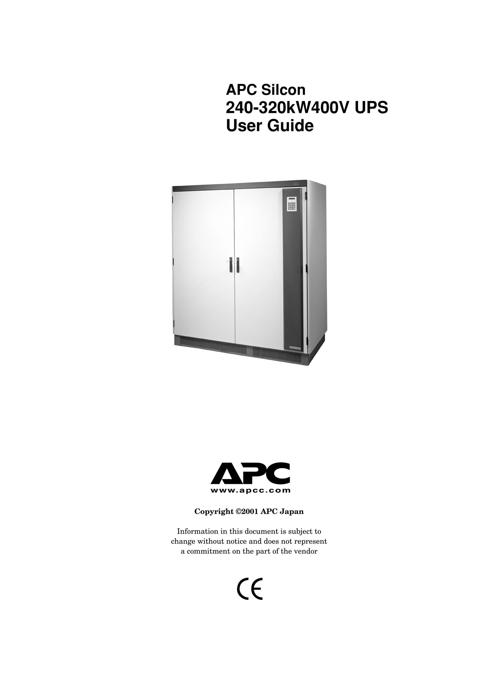 American Power Conversion 240-320kW400V Power Supply User Manual