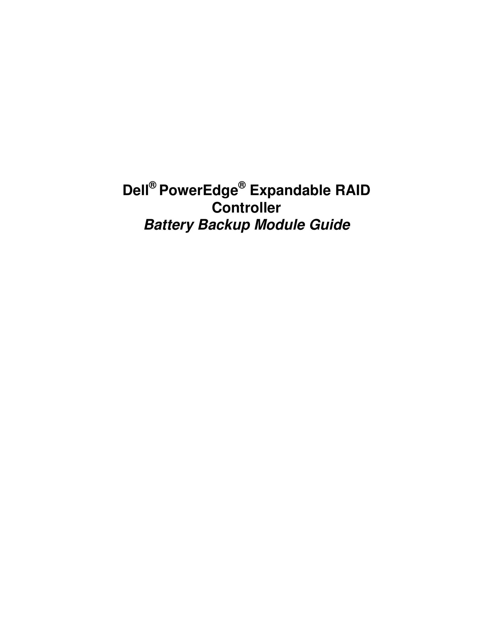 Dell 58296 Power Supply User Manual