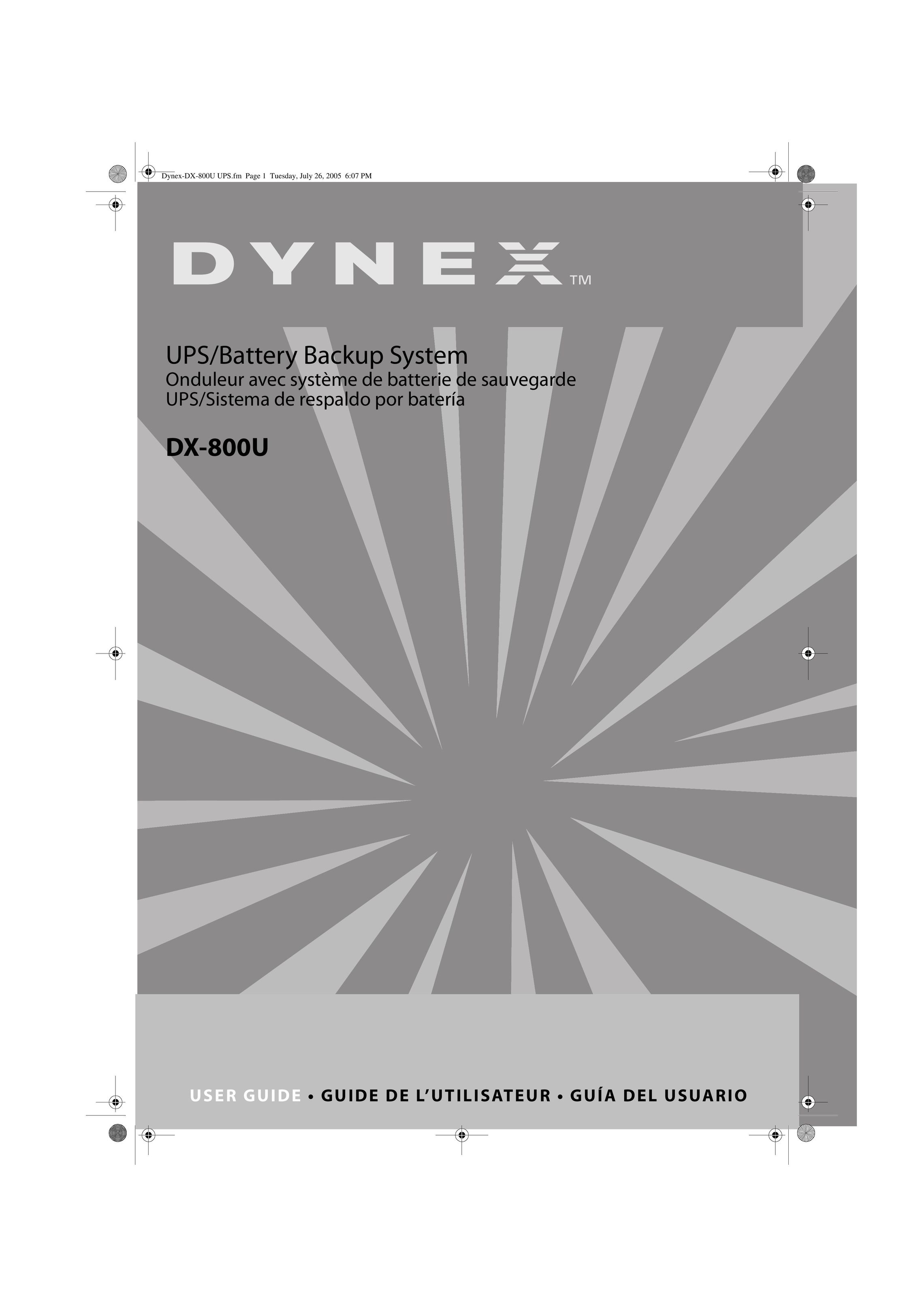 Dynex DX-800U Power Supply User Manual