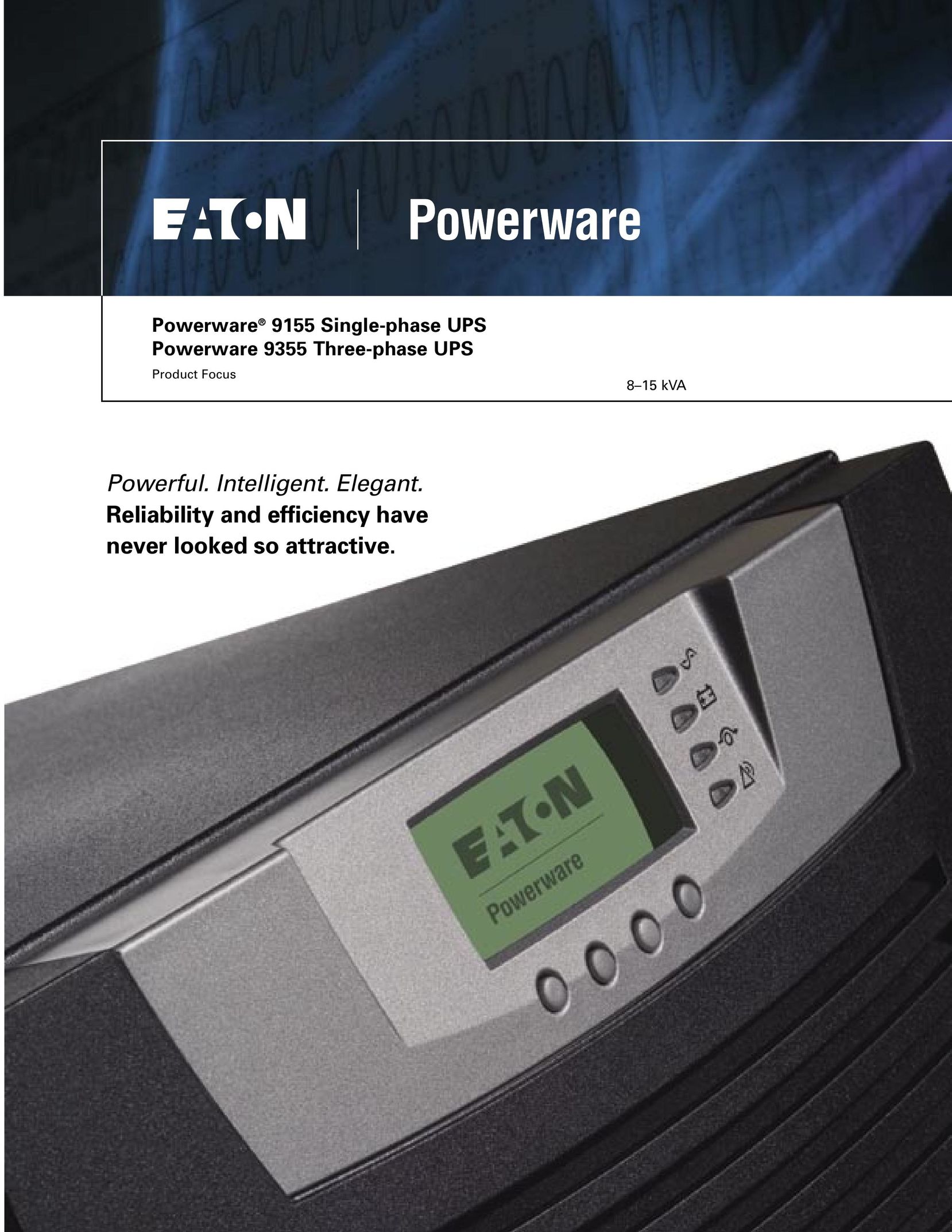 Eaton Electrical 9155 Power Supply User Manual