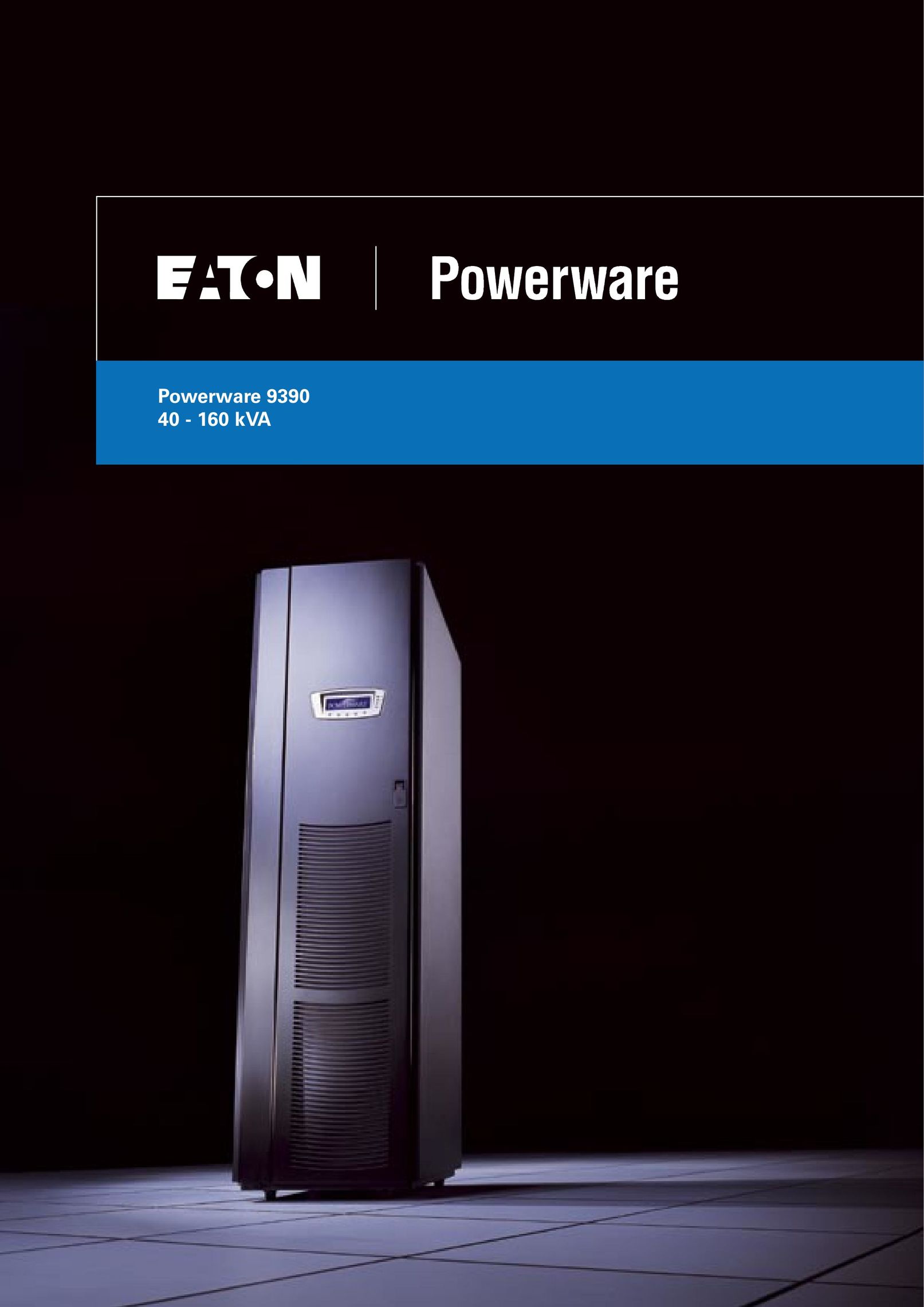 Eaton Electrical 9390 Power Supply User Manual