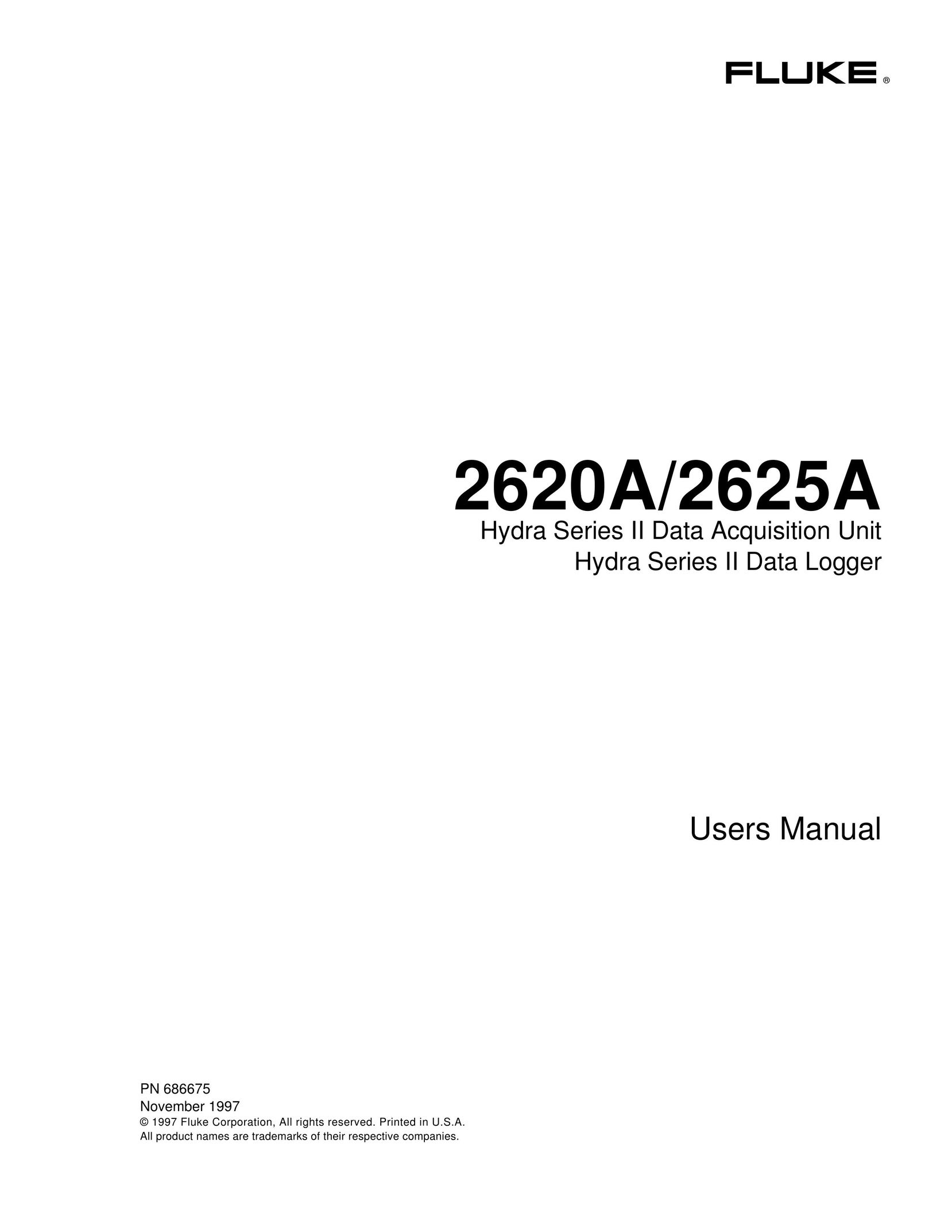 Fluke 2625A Power Supply User Manual
