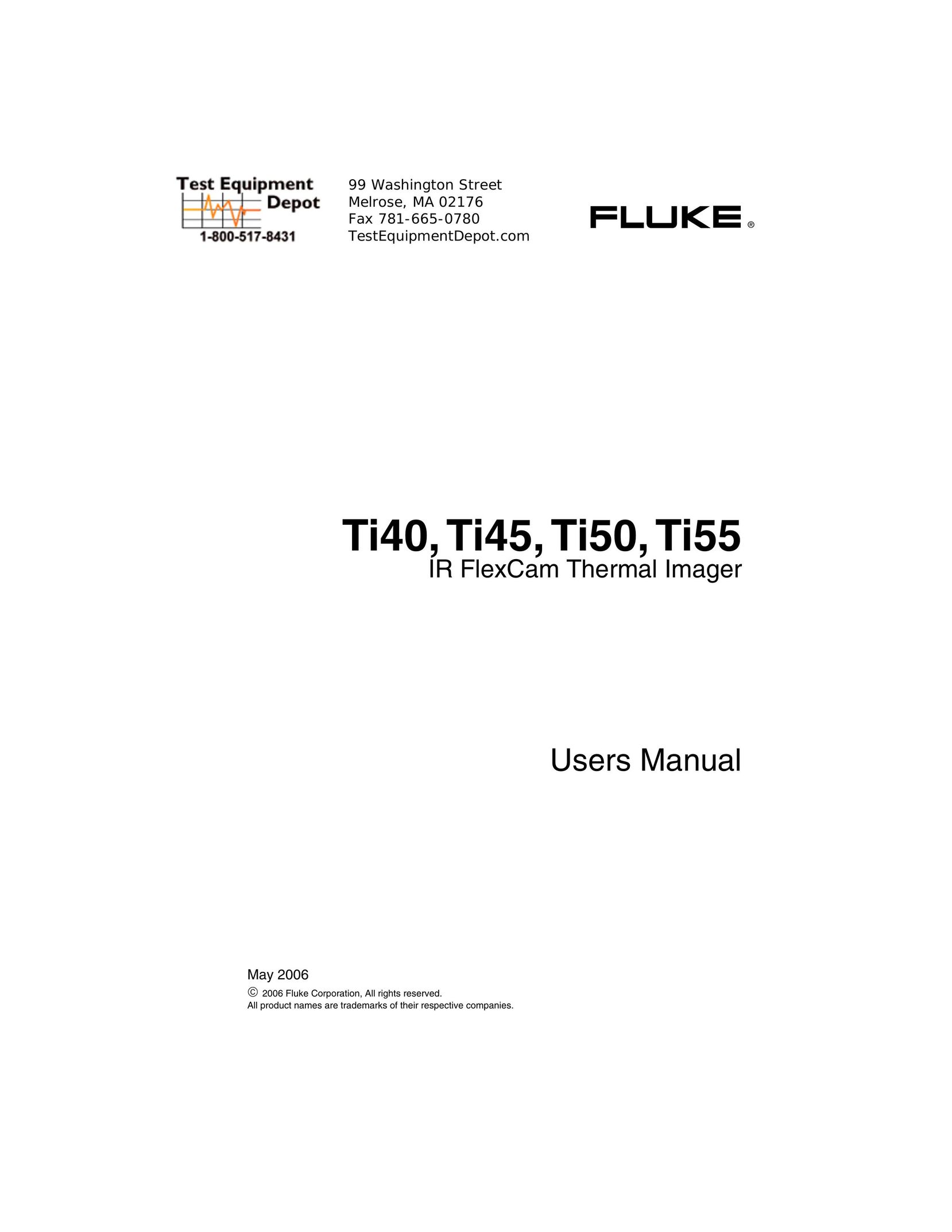 Fluke Ti45 Power Supply User Manual