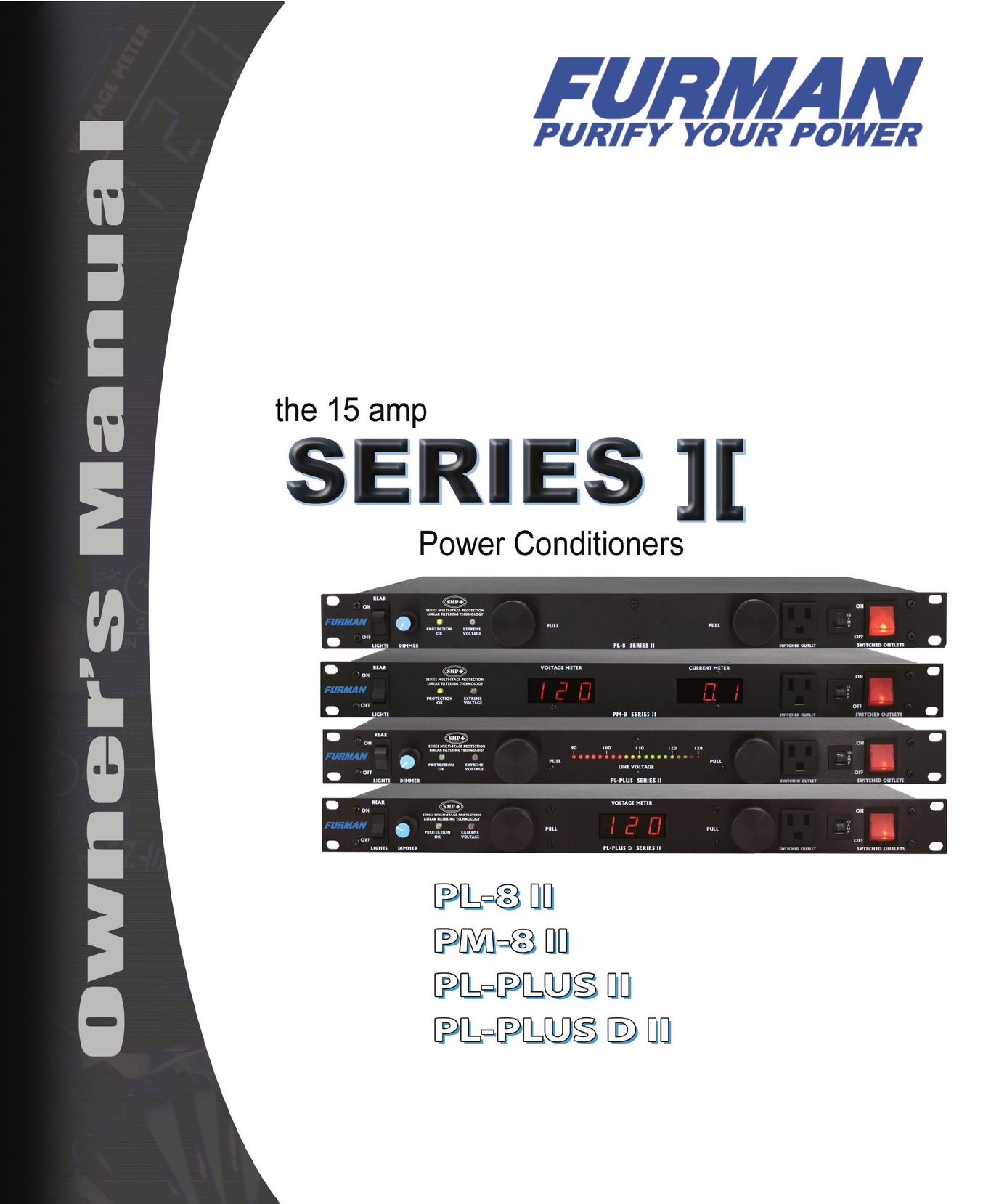 Furman Sound PL-8 II Power Supply User Manual