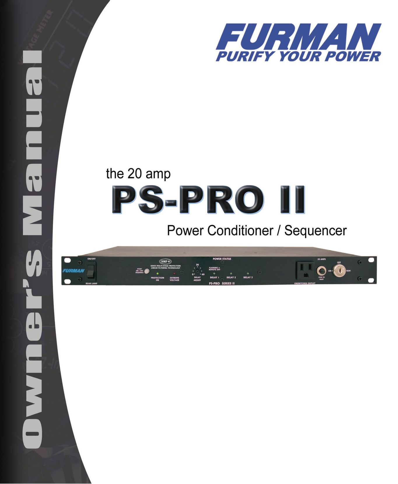 Furman Sound PS-PRO II Power Supply User Manual
