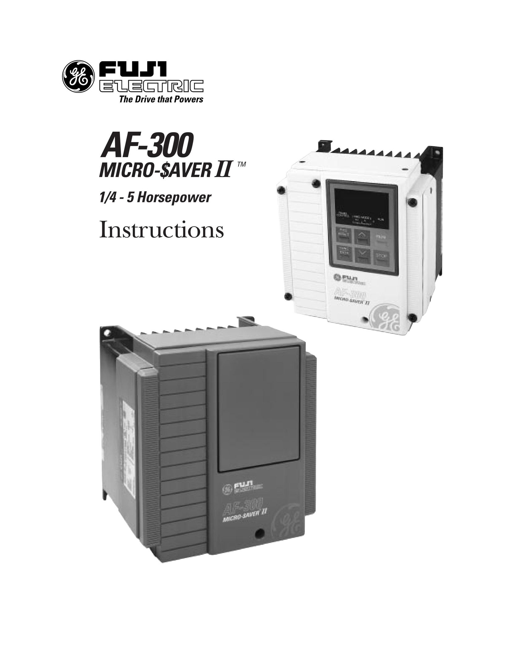GE AF-300 Power Supply User Manual