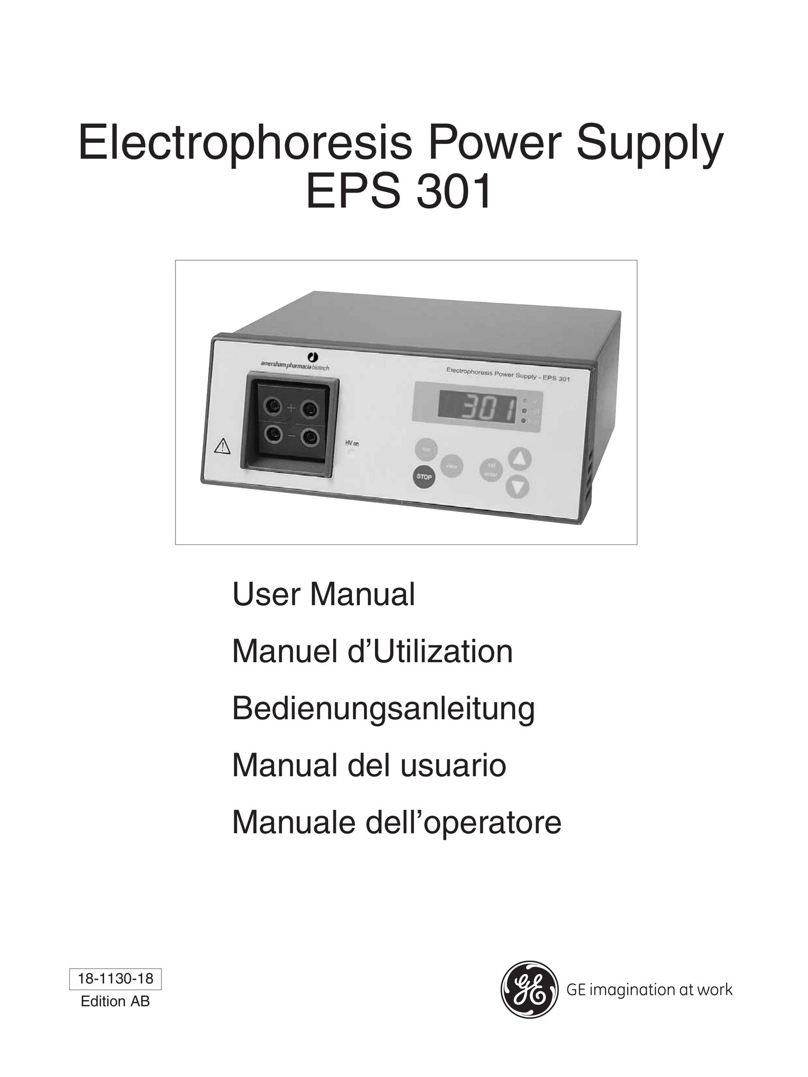 GE EPS 301 Power Supply User Manual