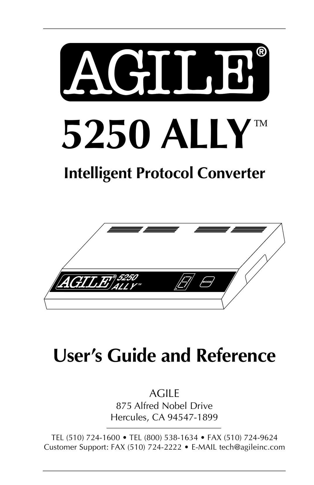 I-Data 5250 ALLY Power Supply User Manual