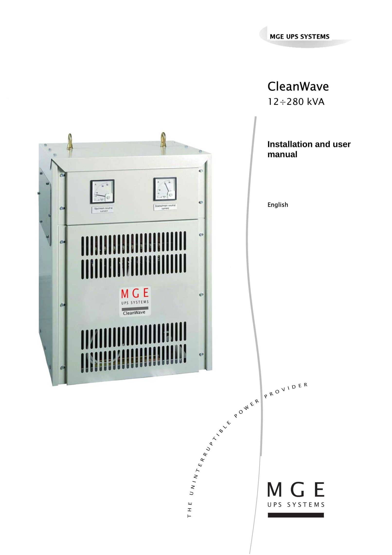 MGE UPS Systems 12280 kVA Power Supply User Manual