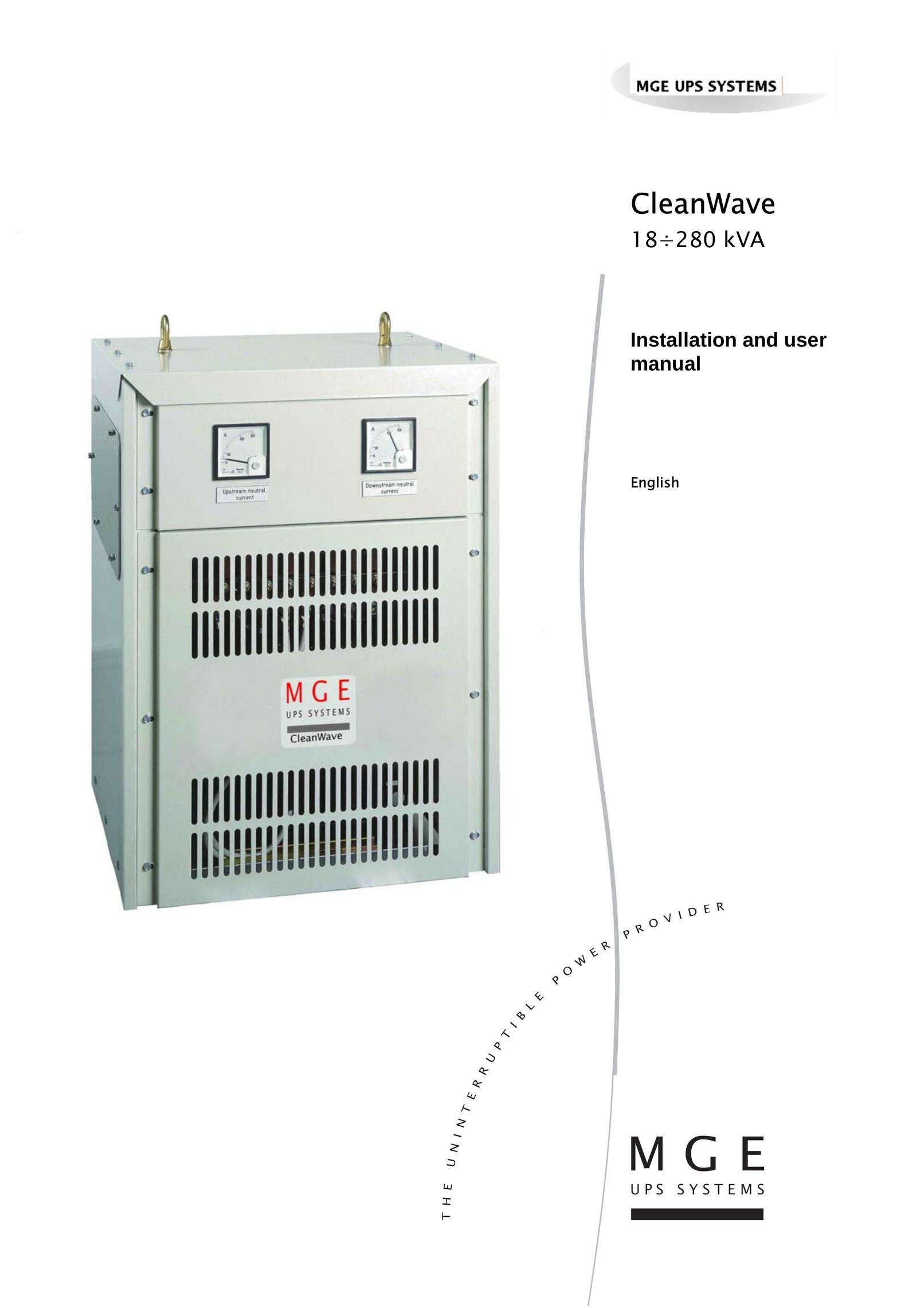 MGE UPS Systems 18/280 kVA Power Supply User Manual