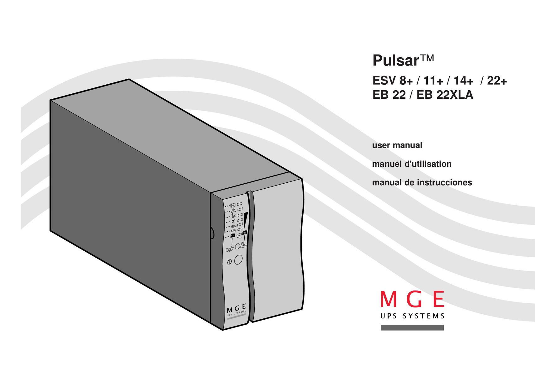 MGE UPS Systems 22+ EB 22 Power Supply User Manual