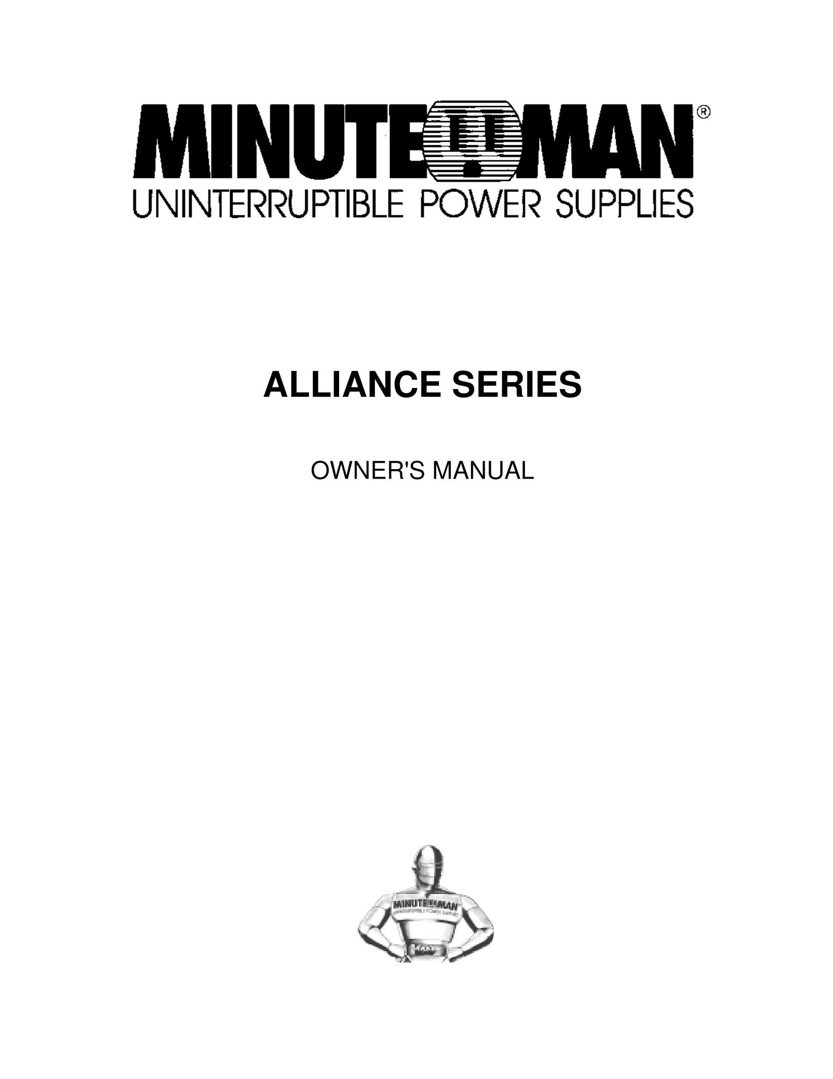 Minuteman UPS ALLIANCE Power Supply User Manual