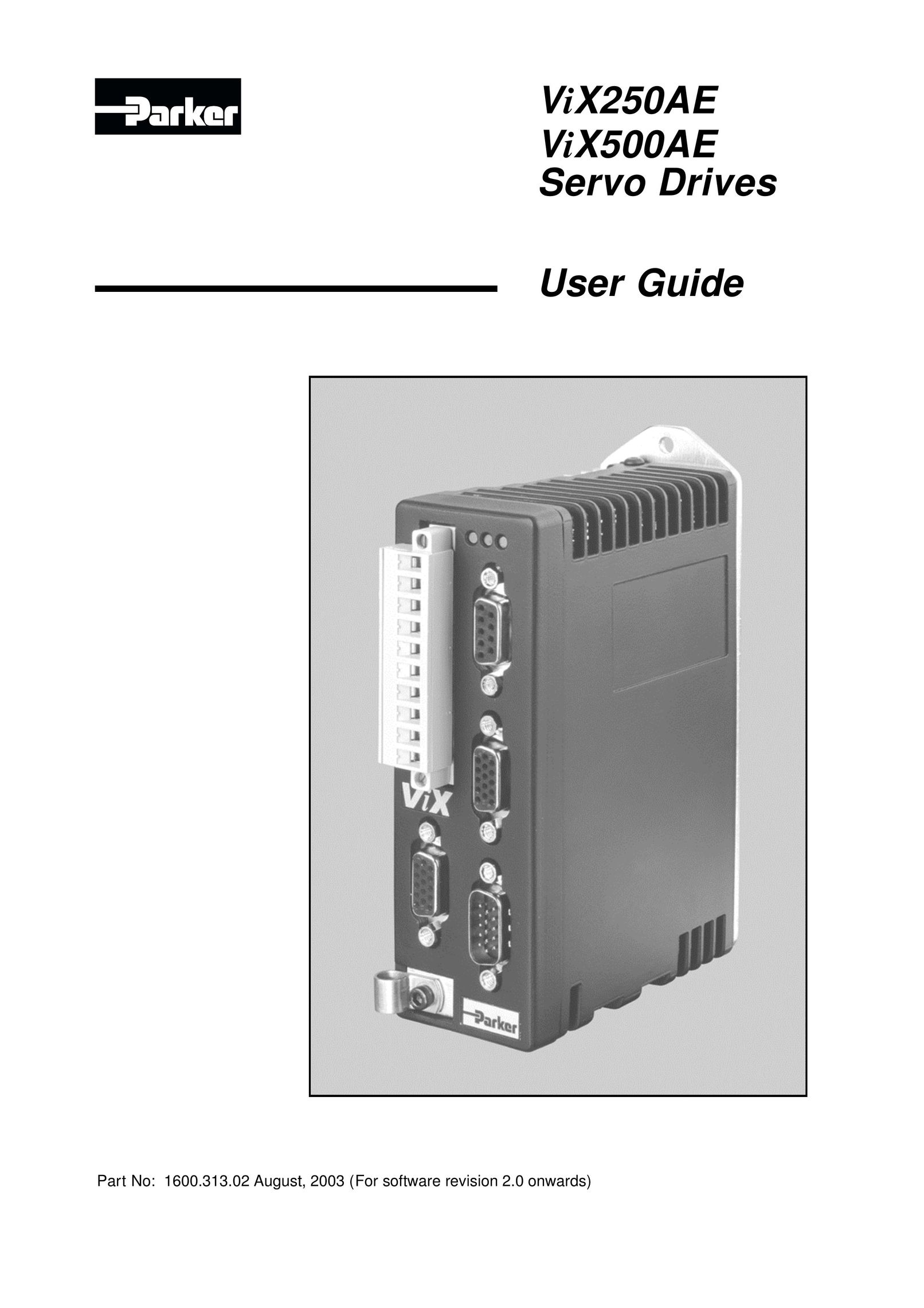 Parker  Products ViX500AE Power Supply User Manual