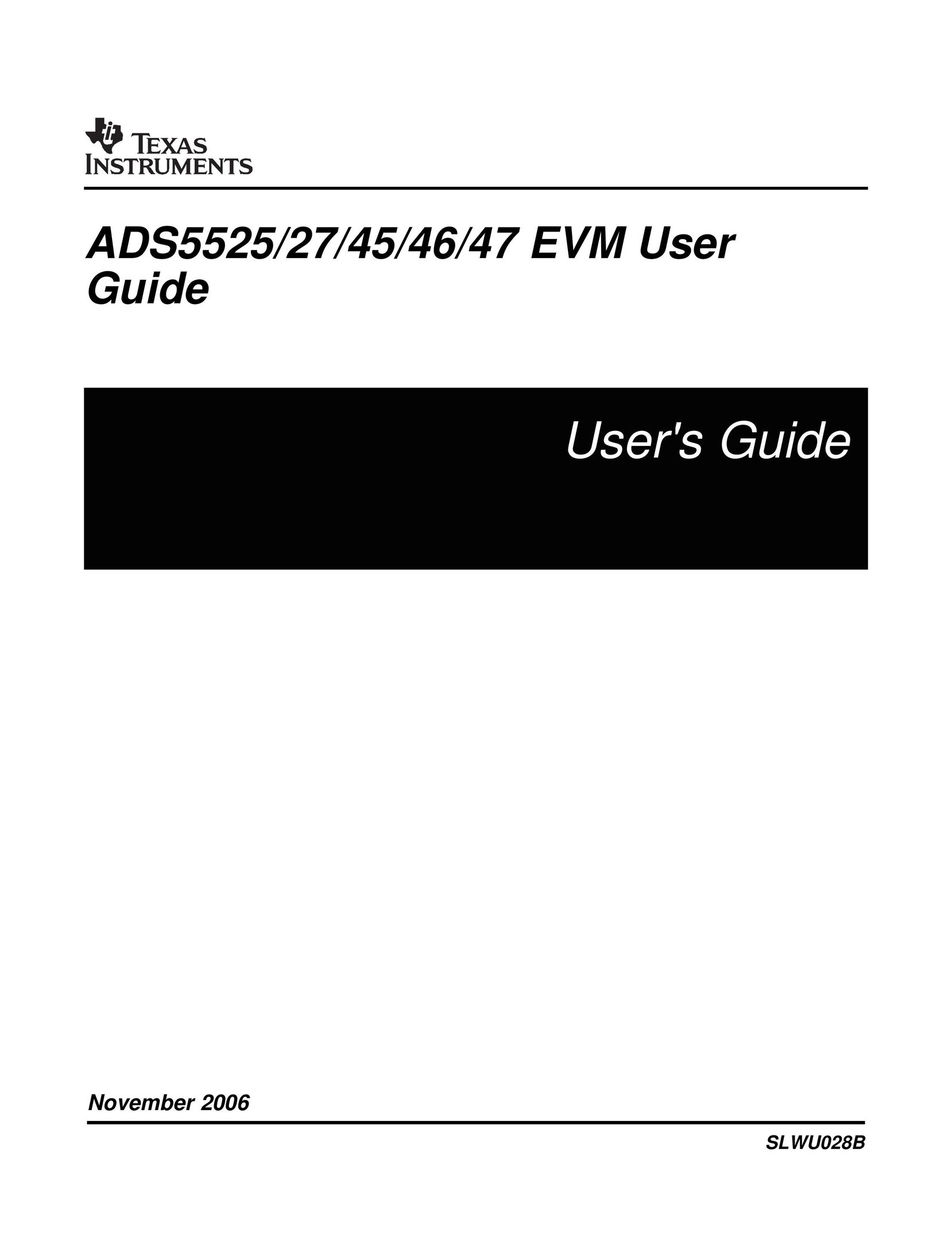 Texas Instruments 46 Power Supply User Manual