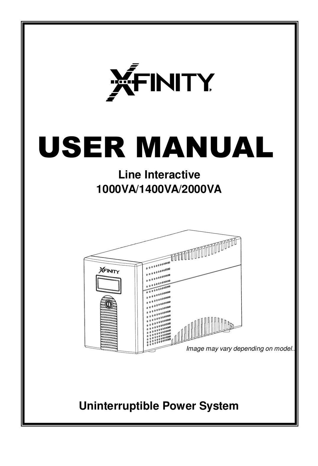 Ultra Products U1242368 Power Supply User Manual