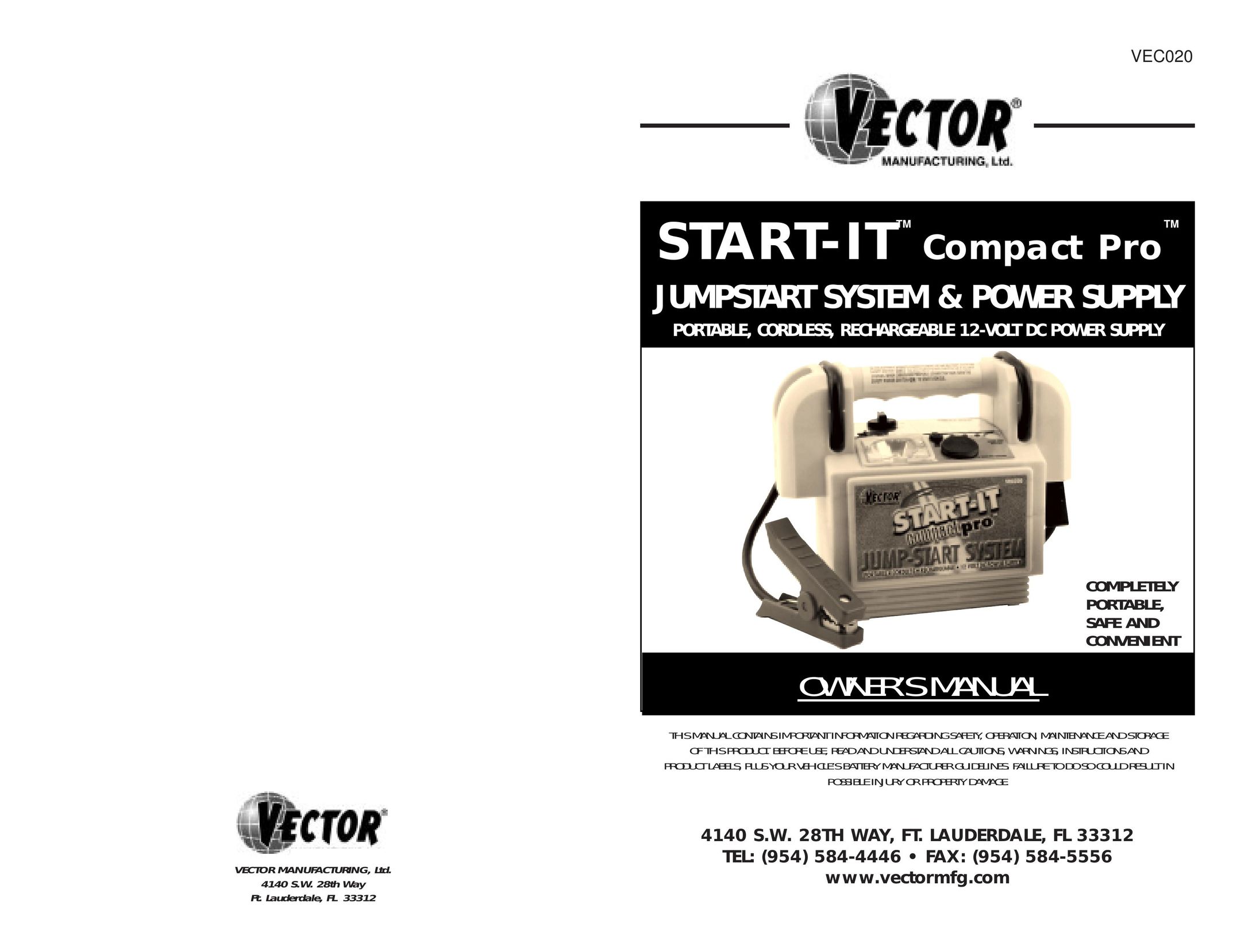 Vector VEC020 Power Supply User Manual