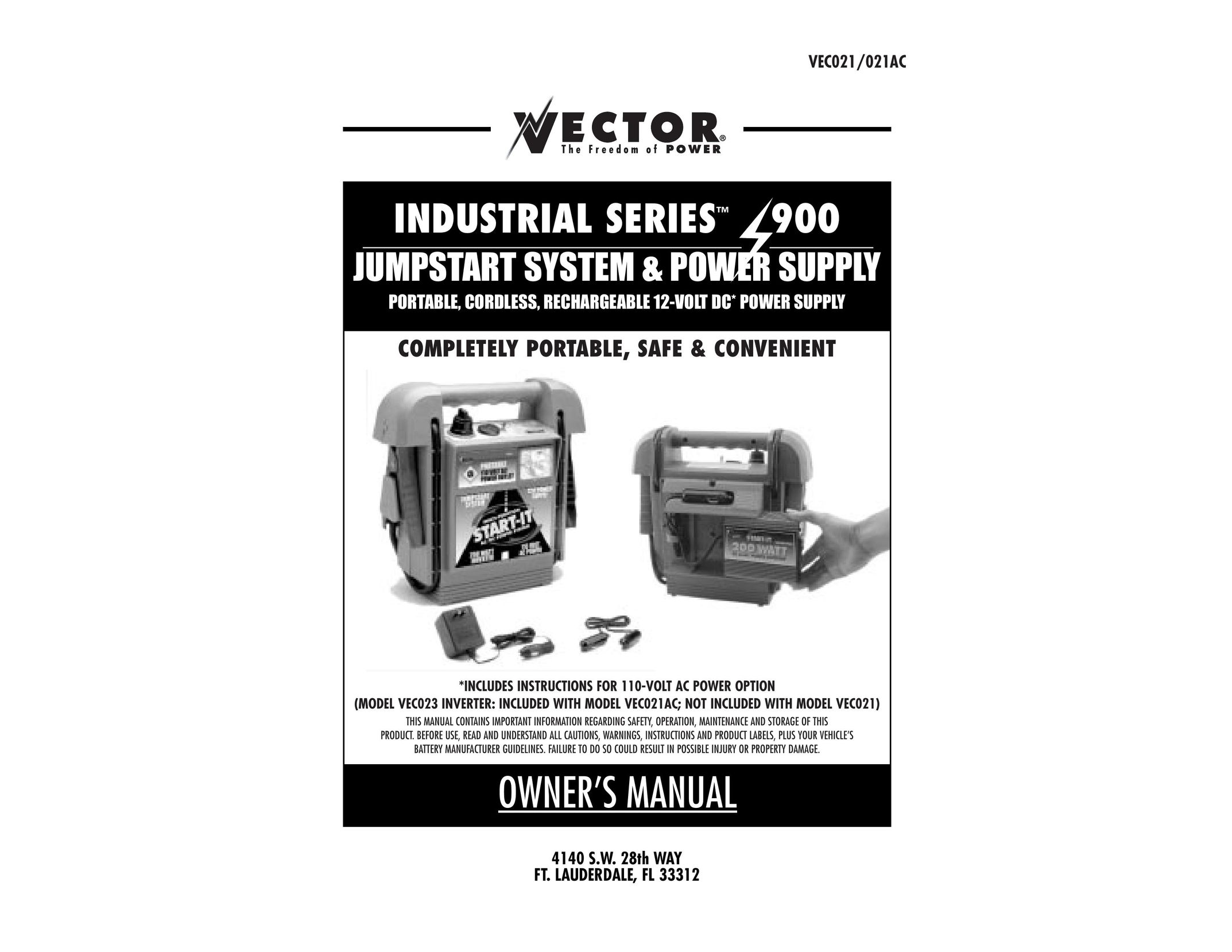 Vector VEC021 Power Supply User Manual