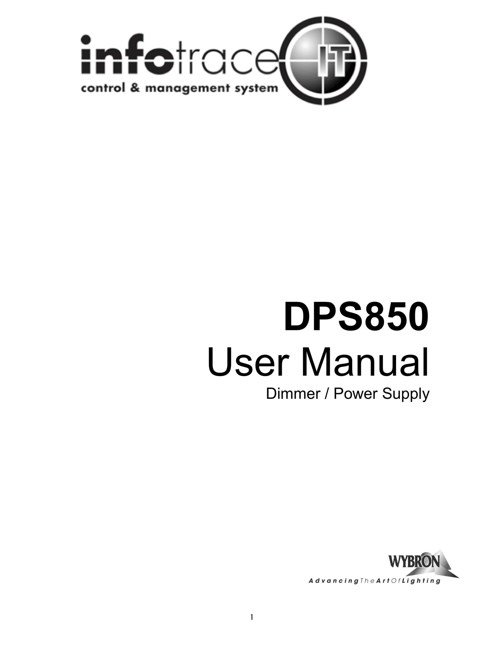 Wybron DPS850 Power Supply User Manual