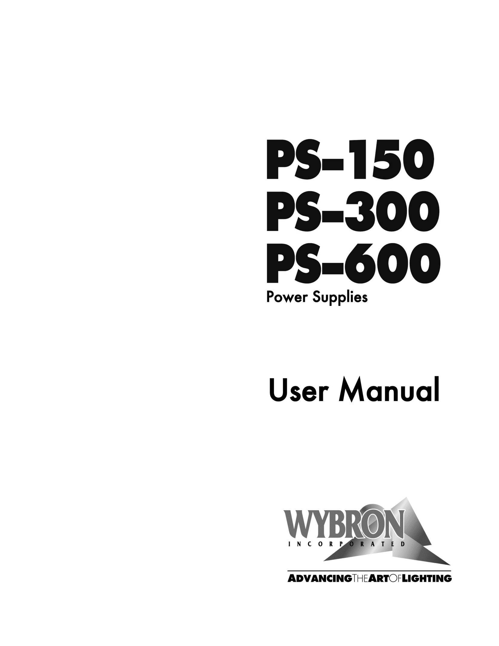 Wybron PS-150 Power Supply User Manual