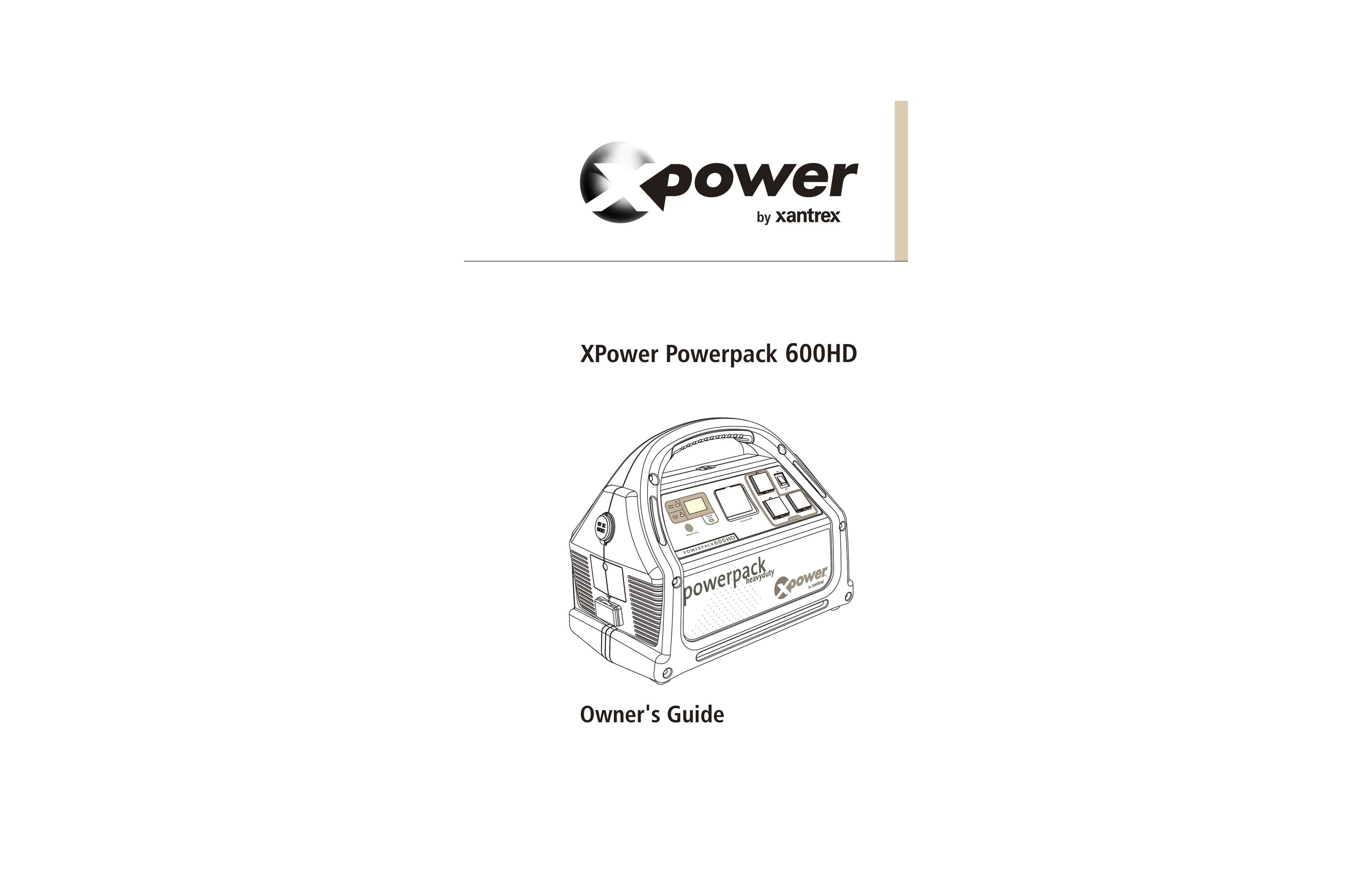 Xantrex Technology 600HD Power Supply User Manual