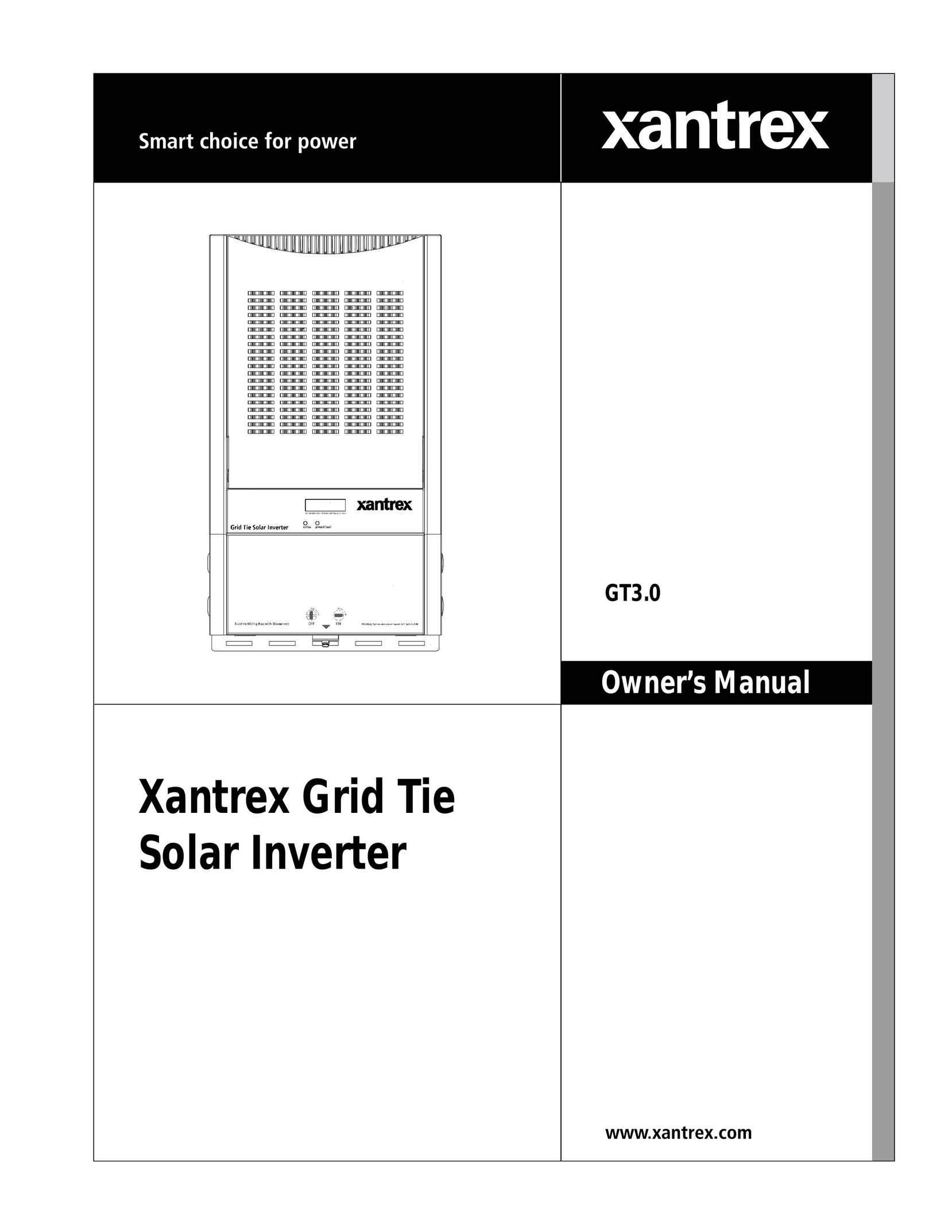 Xantrex Technology GT3.0 Power Supply User Manual