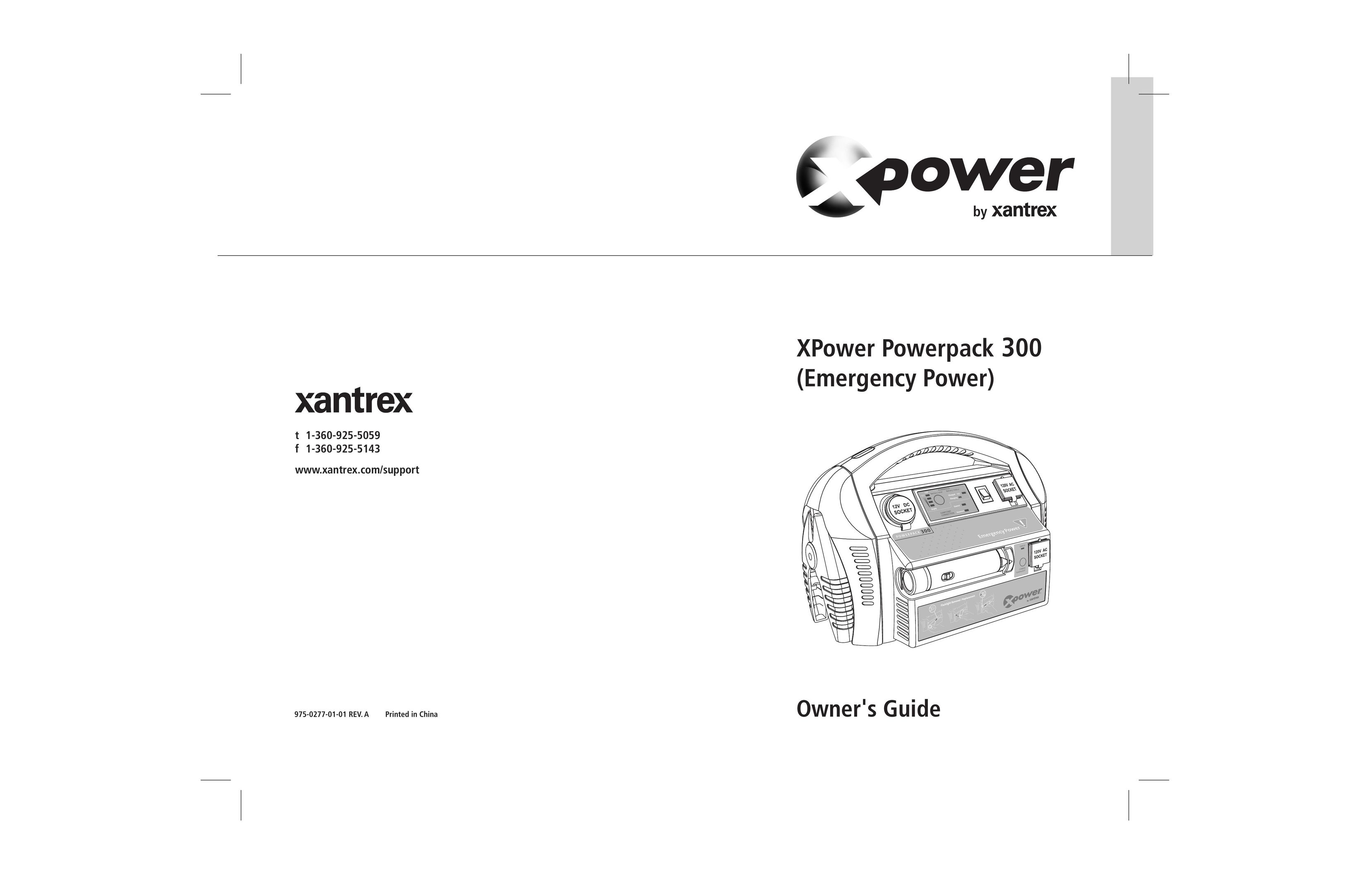 Xantrex Technology Powerpack 300 Power Supply User Manual