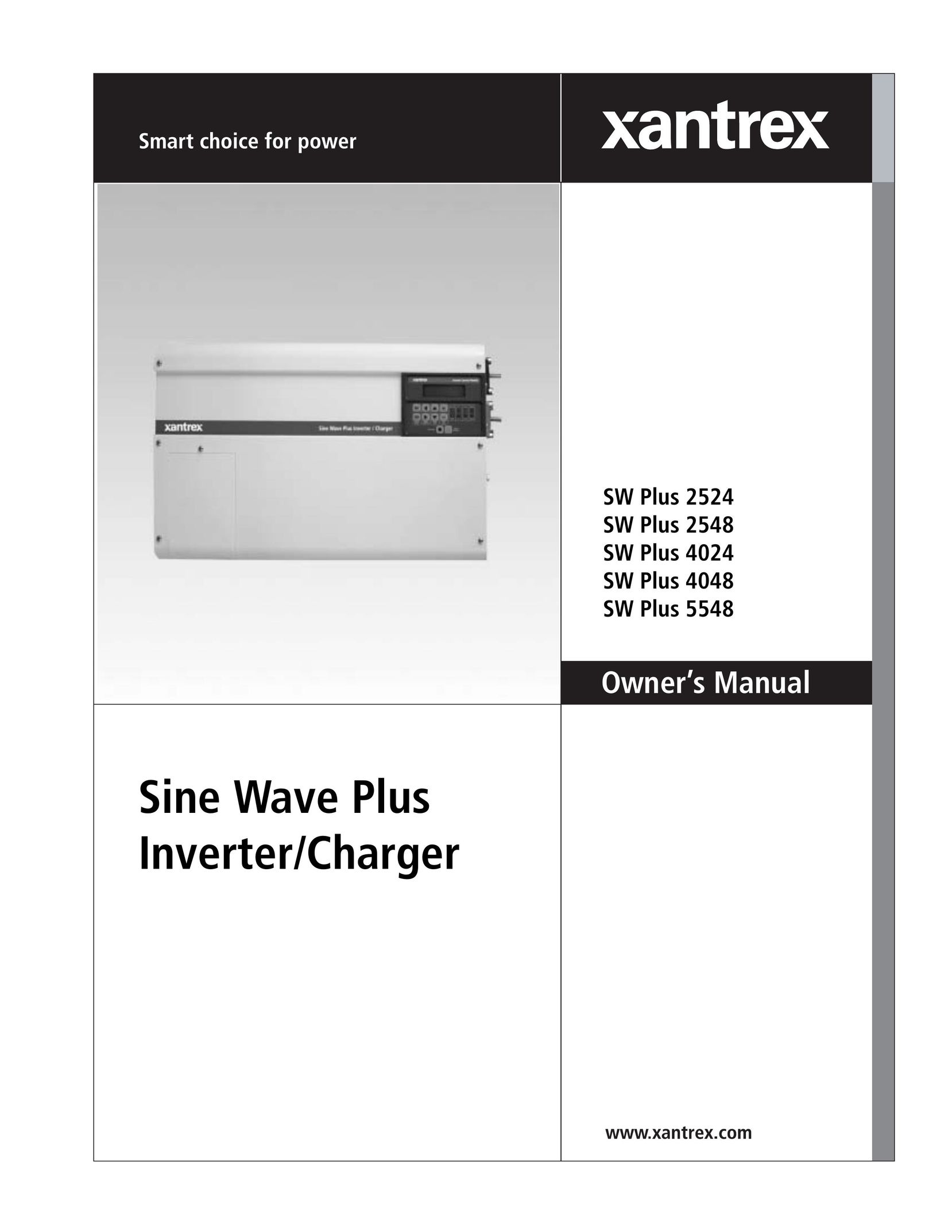 Xantrex Technology SW Plus 2524 Power Supply User Manual